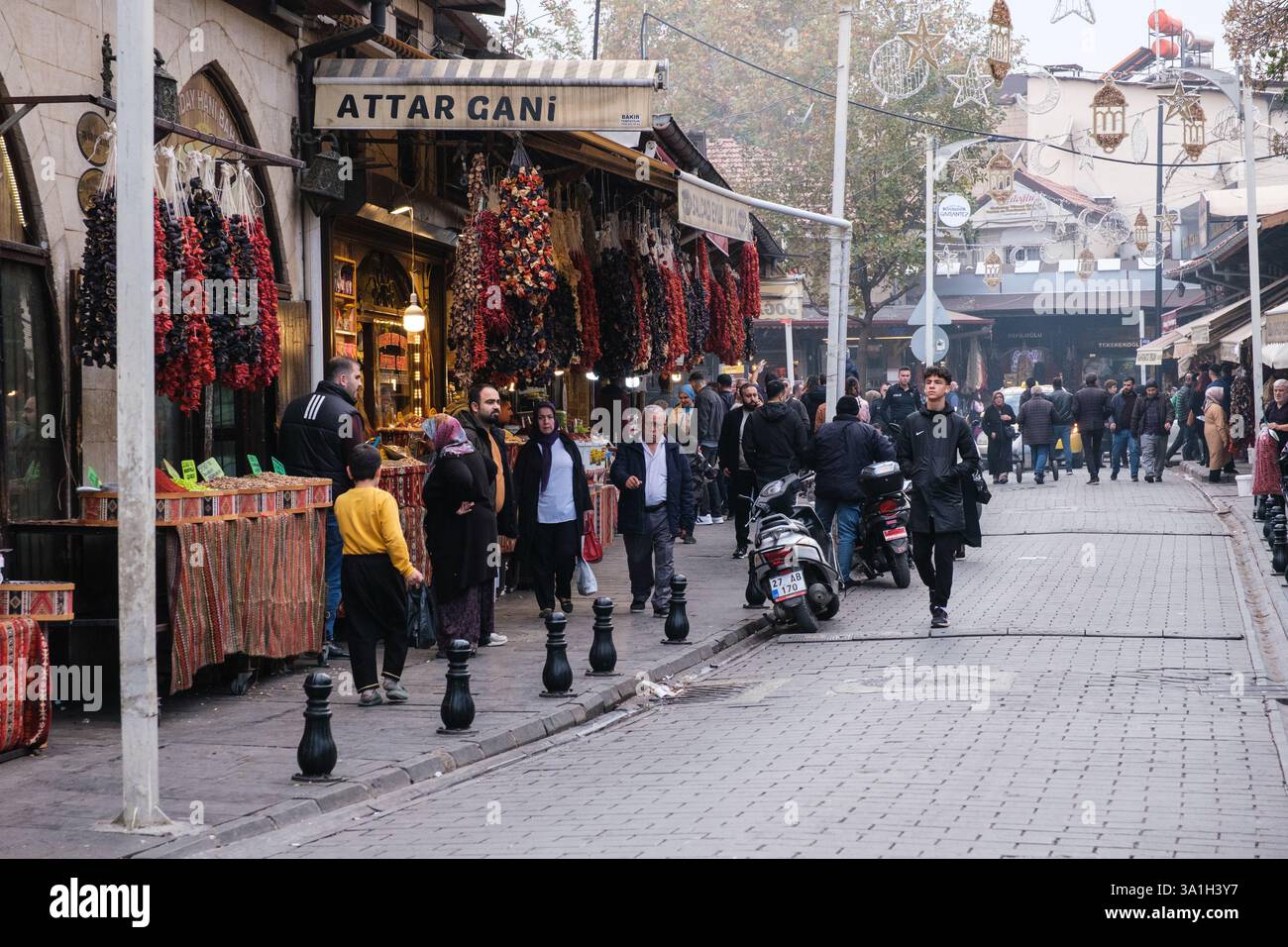 Gaziantep, Turquie, Turkiye. Scène de rue. Banque D'Images