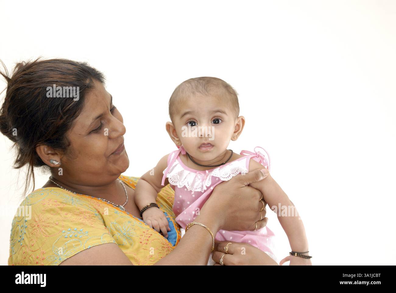 Heureusement à la mère à l'enfant M.# 152 Banque D'Images