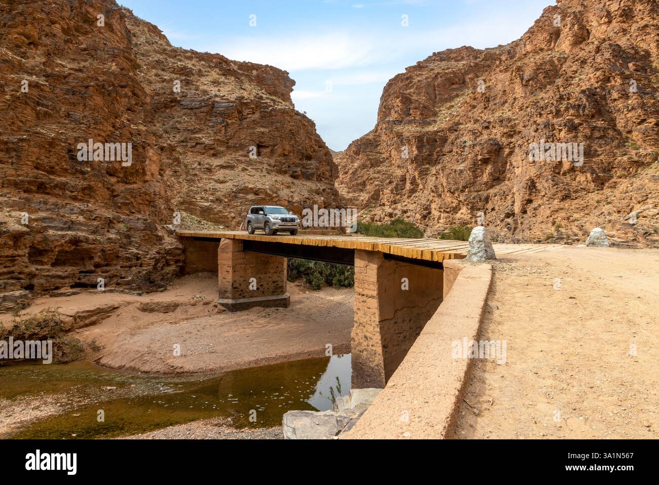 La ville minière déserte d'Ahouli est située dans la province de Midelt, qui fait partie de la région de Draa-Tafilalet au Maroc. Banque D'Images