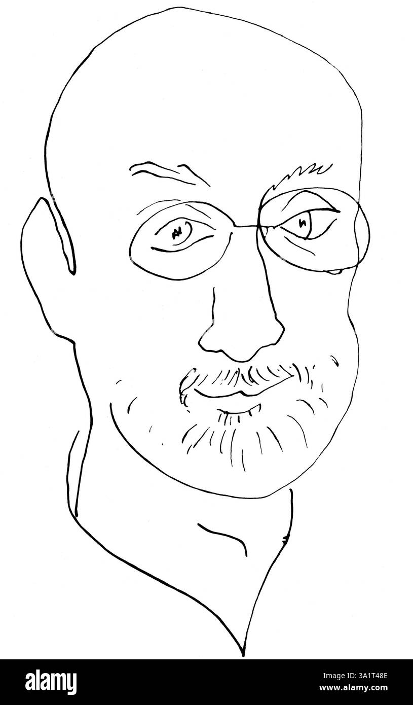 Autoportrait, 1944. D'une collection privée. Banque D'Images