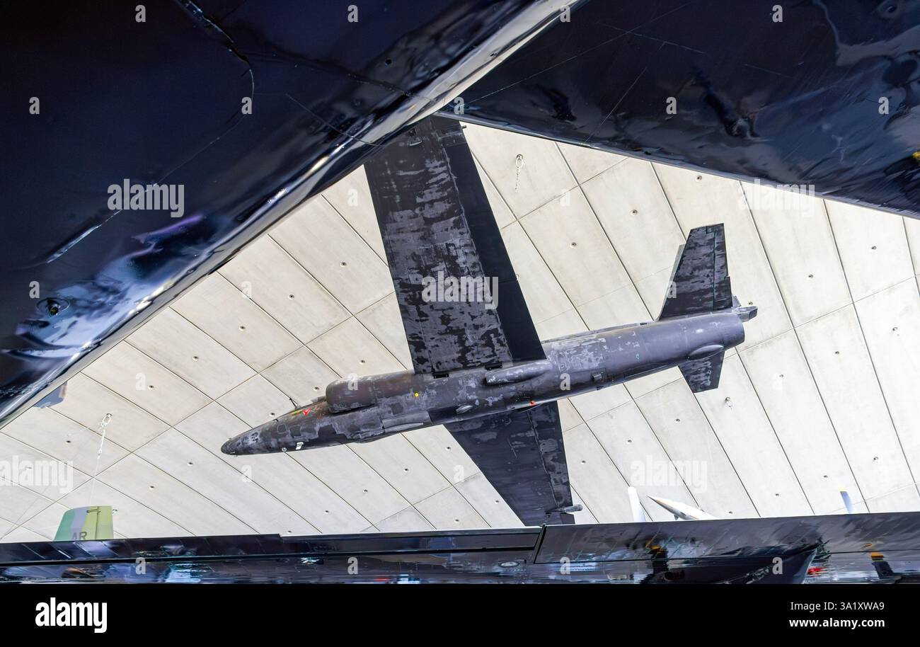 Avion espion U2 Duxford IWM Banque D'Images