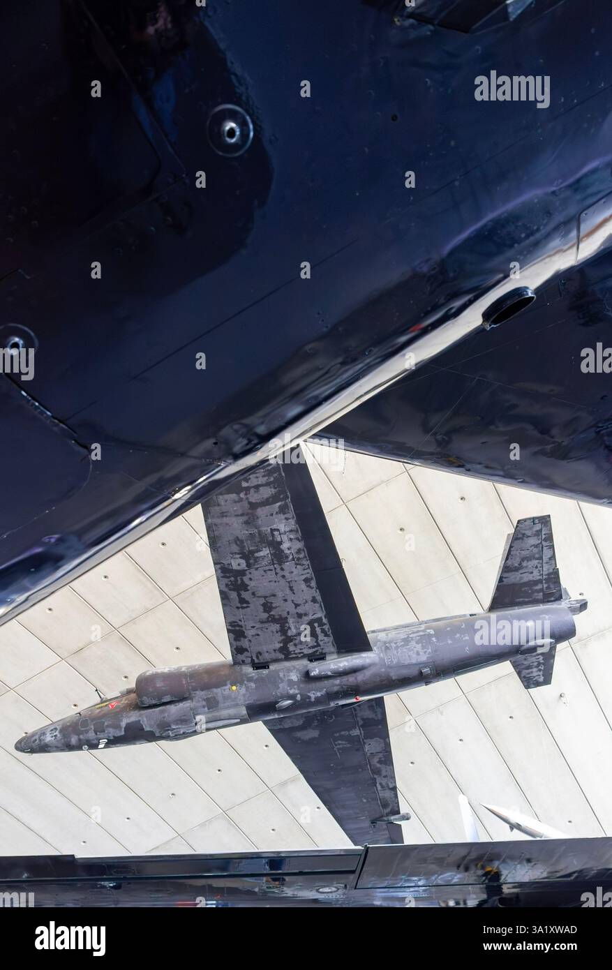 Avion espion U2 Duxford IWM Banque D'Images