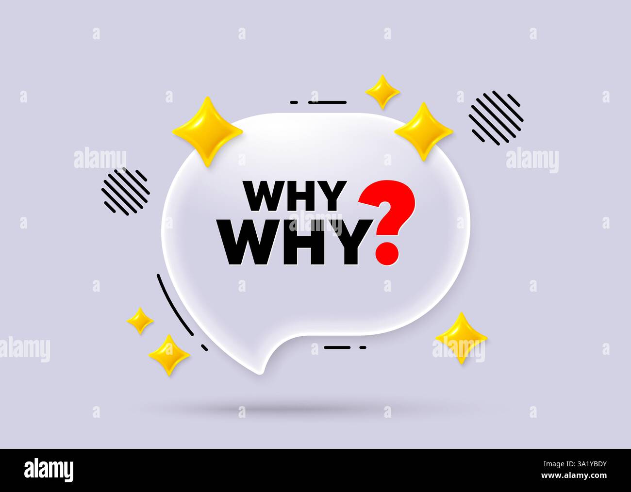 Symbole pourquoi questionner. Signe poser une question. Bulle de dialogue de chat. Vecteur Illustration de Vecteur