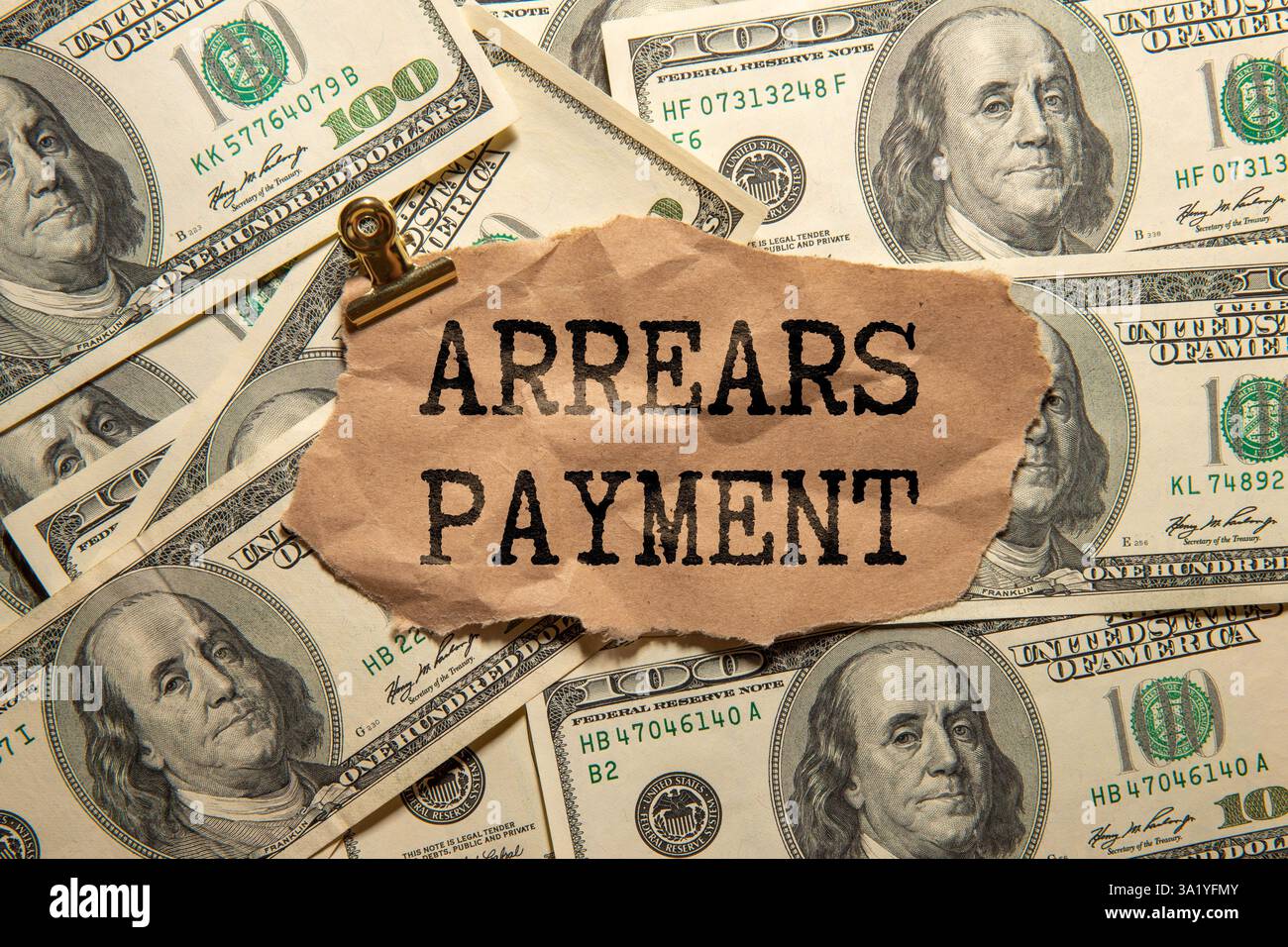 Texte DU PLAN ANNUEL sur un autocollant jaune sur le clavier Banque D'Images