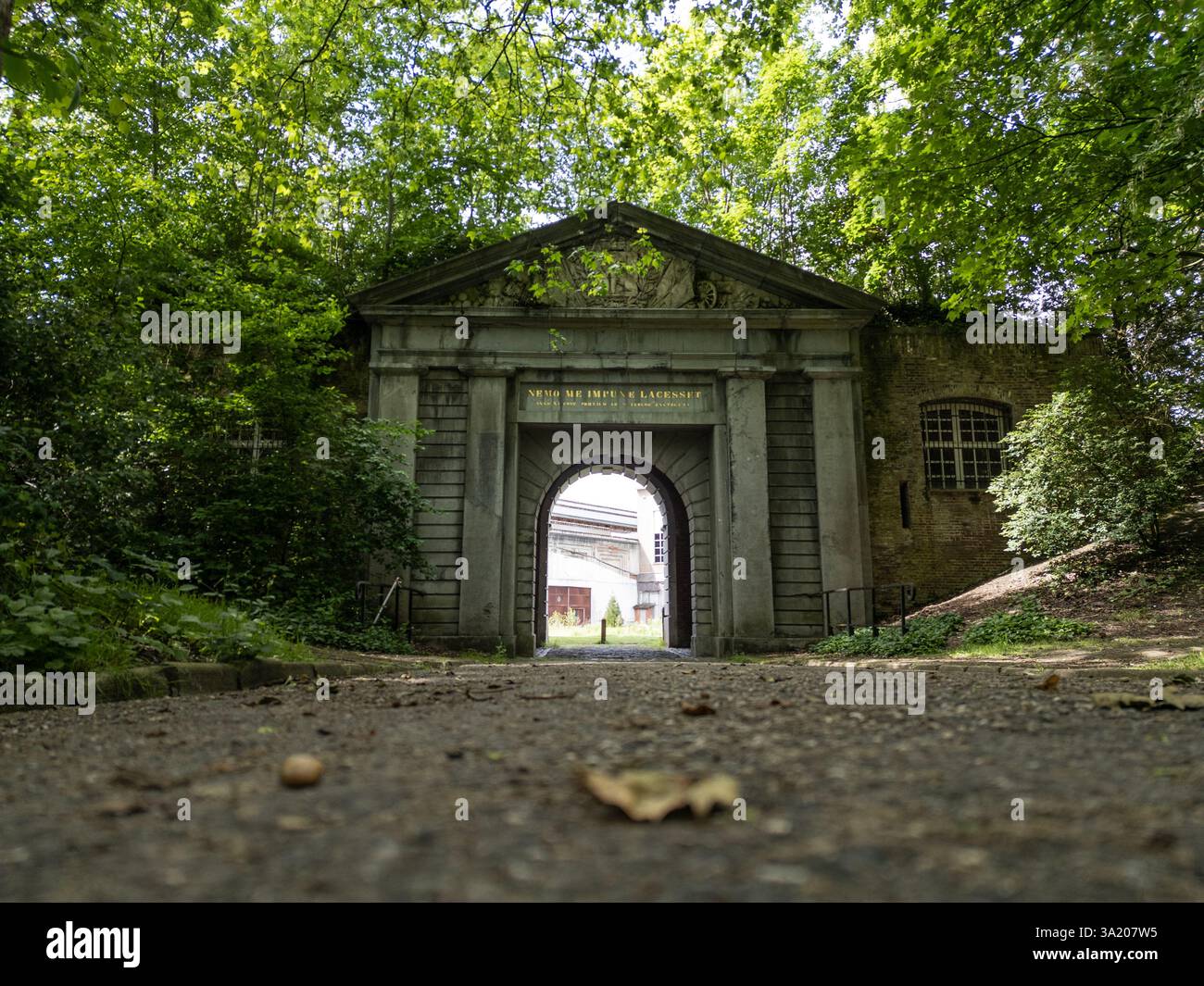 Citadelle de Poortgebouw, Gand, Belgique Banque D'Images