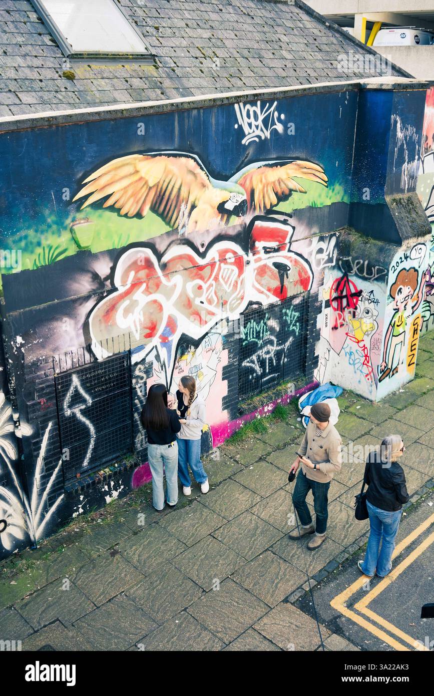 Street Life à Brighton, East Sussex, Angleterre, Royaume-Uni Banque D'Images