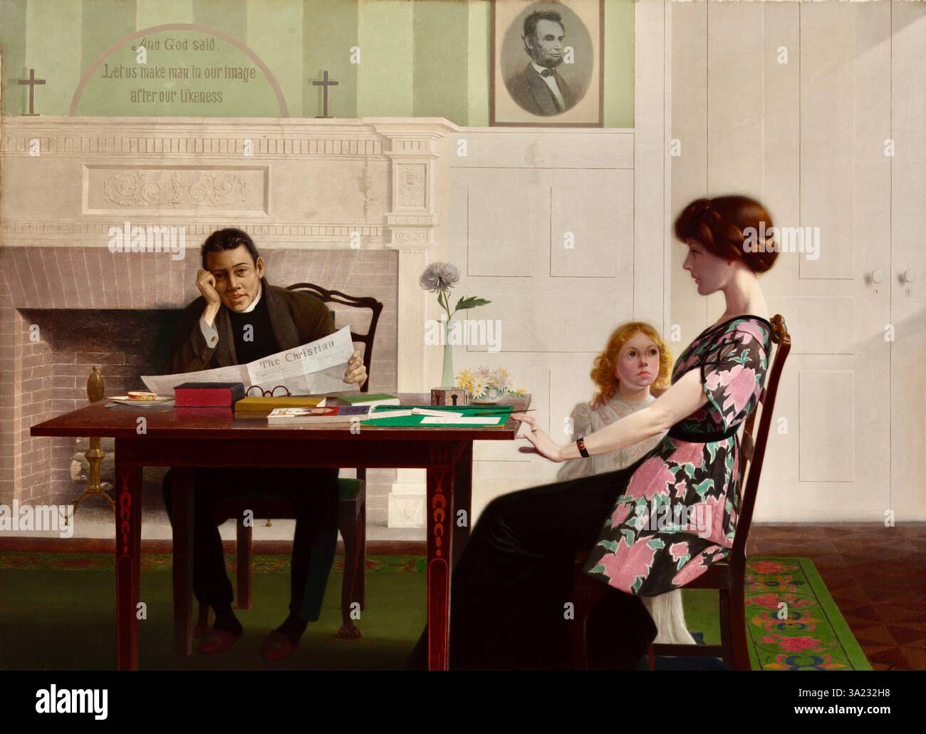 Harry Watrous - la goutte sinistre, que devons-nous en faire - c1913 Banque D'Images