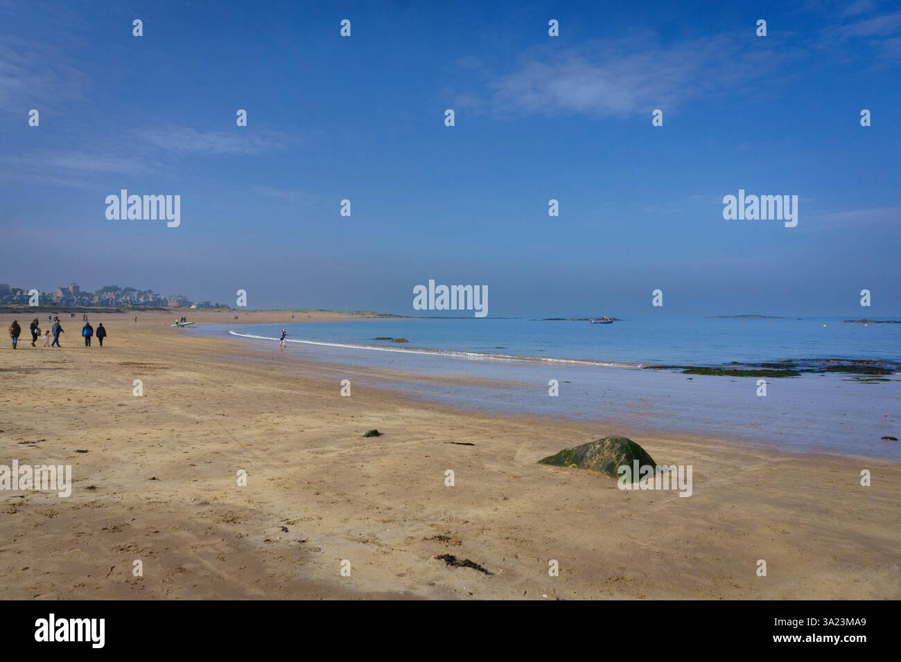 Un après-midi de printemps ensoleillé dans la ville côtière de North Berwick, en Écosse Banque D'Images