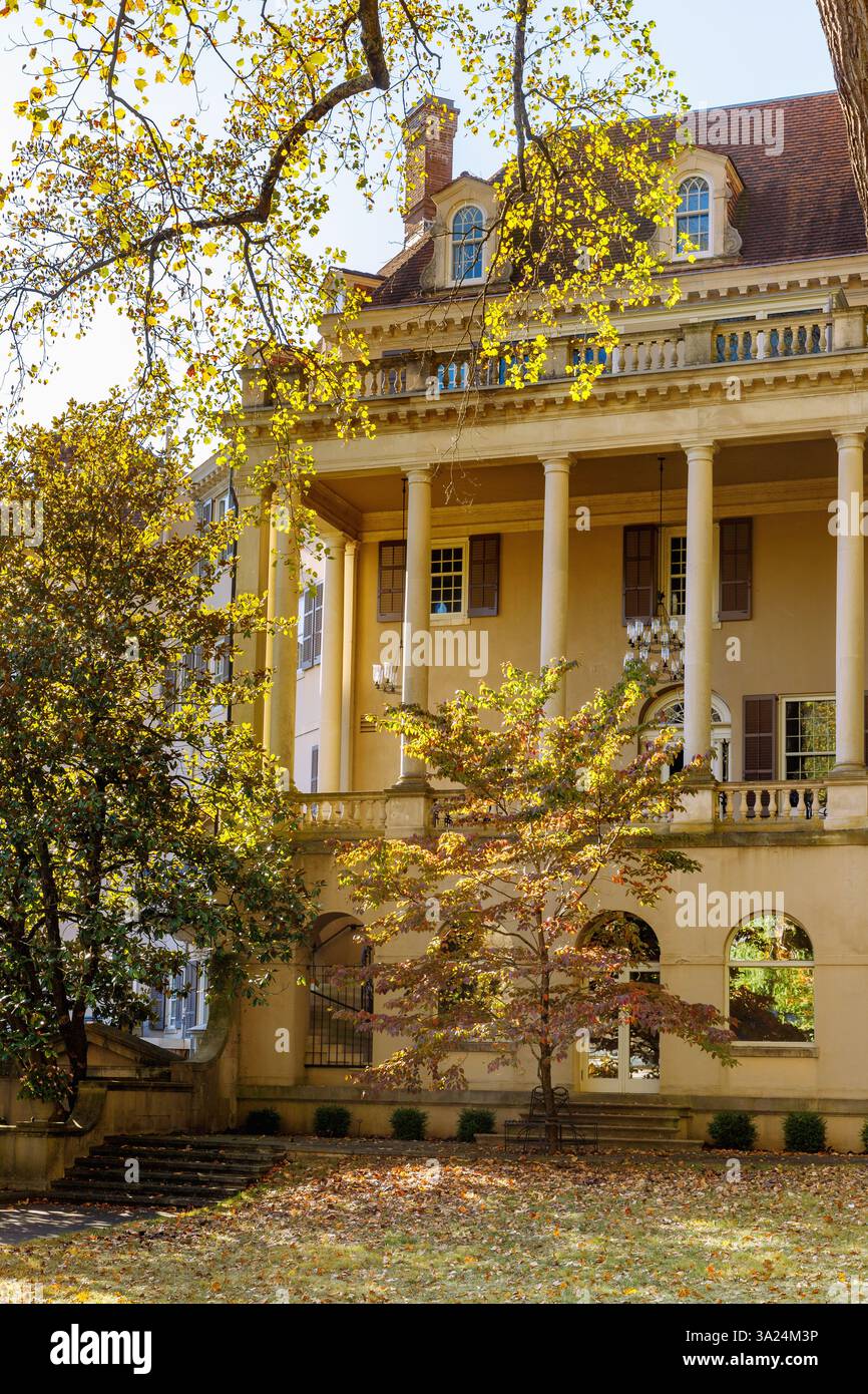 Musée de Winterthur, Garten & Bibliothek, Winterthur Mansion, BEI Wilmington, New Castle County Delaware, États-Unis Banque D'Images