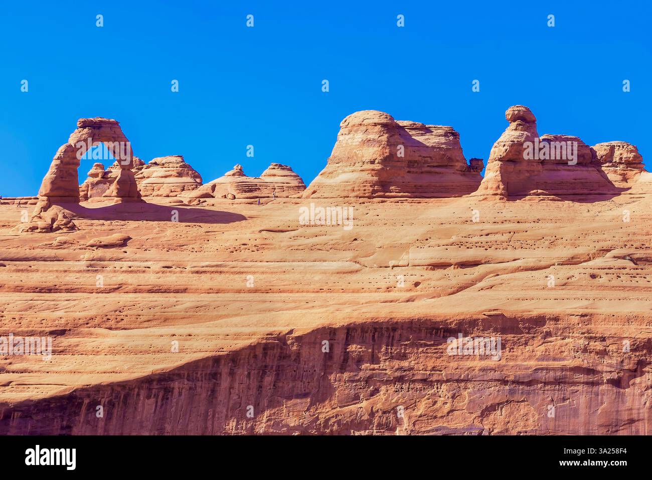 Delicate Arch, Arches National Park, Moab, Utah, USA Banque D'Images