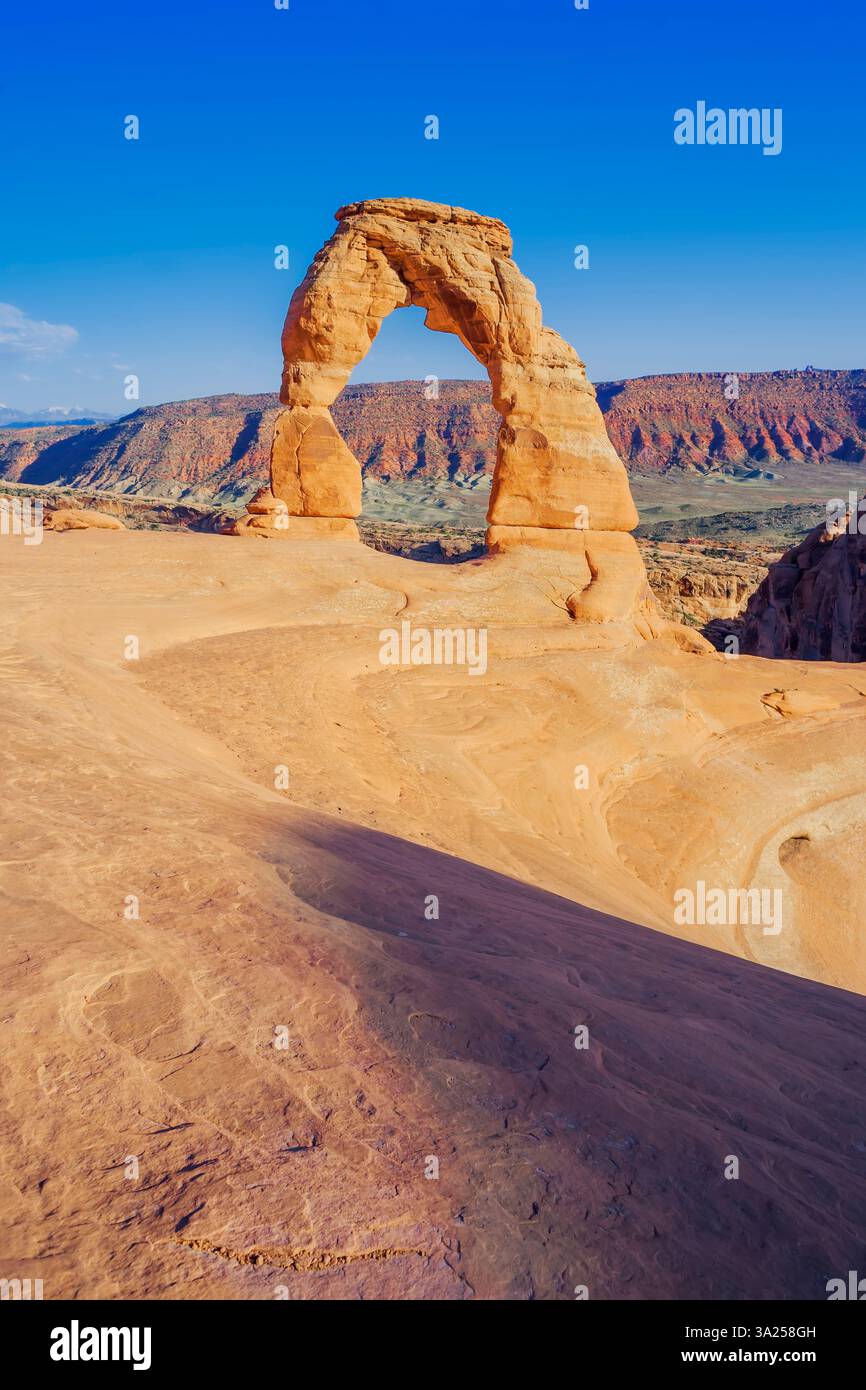 Delicate Arch, Arches National Park, Moab, Utah, USA Banque D'Images