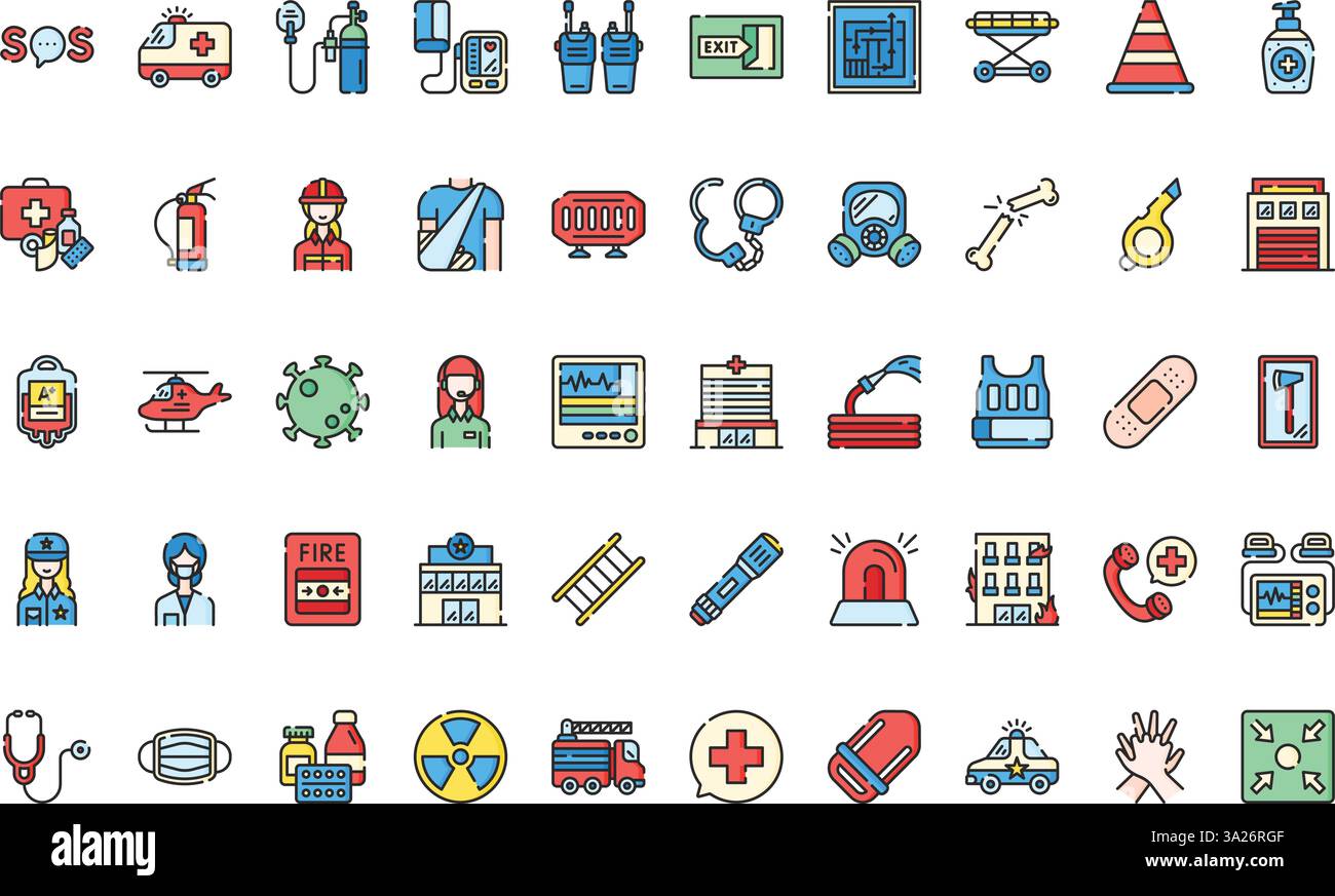 Collection d'icônes vectorielles de haute qualité avec contour modifiable. Idéal pour les projets professionnels et créatifs. Illustration de Vecteur