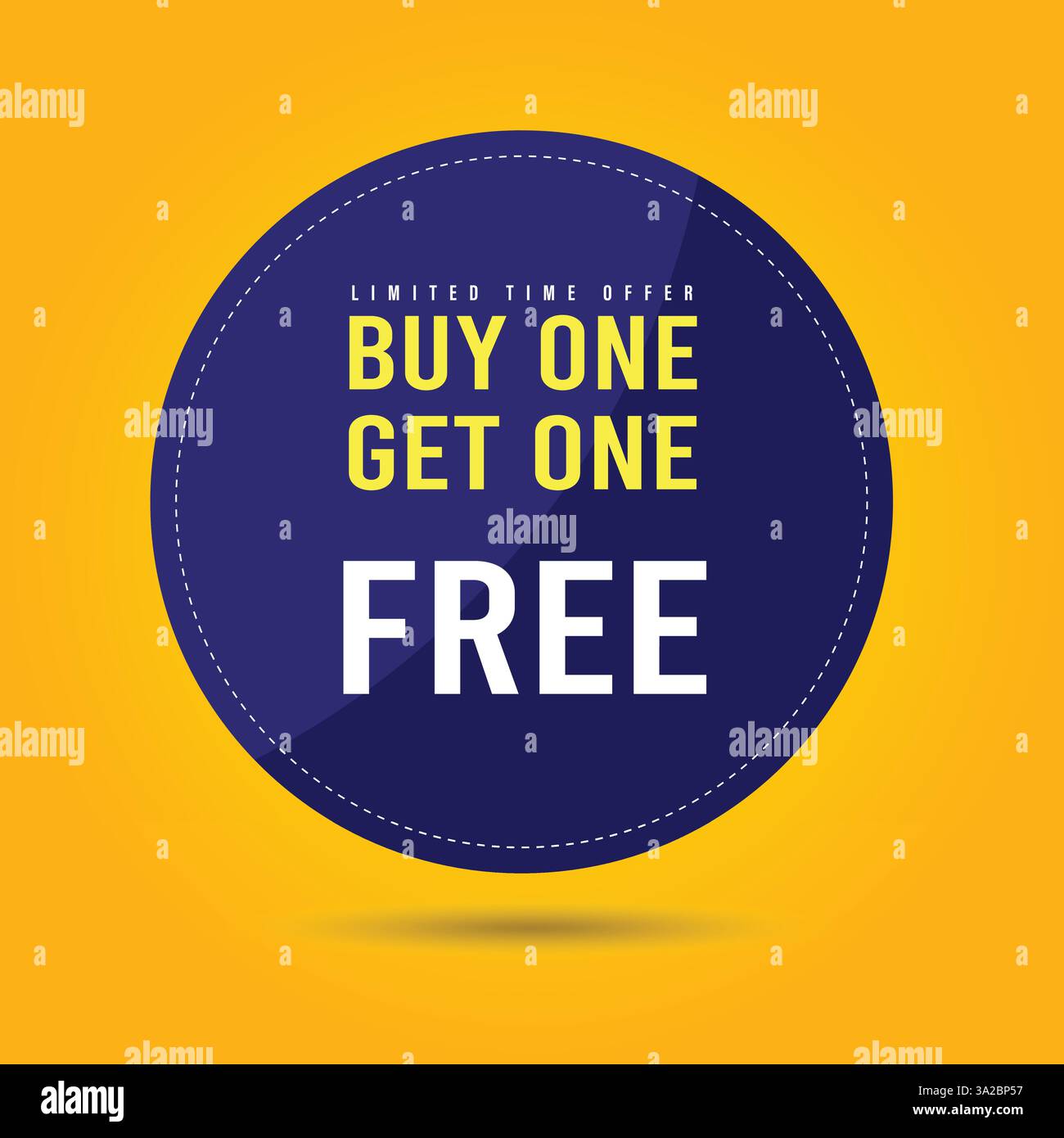 Achetez-en un, obtenez-en un gratuitement Illustration de Vecteur