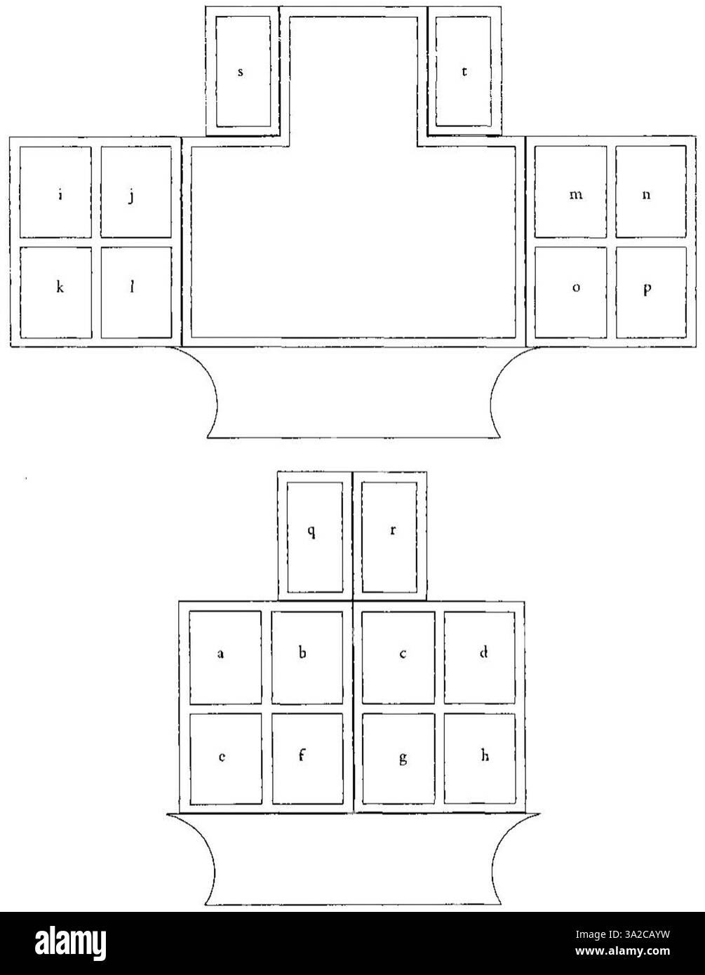 Ce travail collaboratif de van Cleve, Provost et Patenier mélange leurs styles distinctifs, en se concentrant sur des paysages détaillés et de riches contrastes de couleurs. Banque D'Images