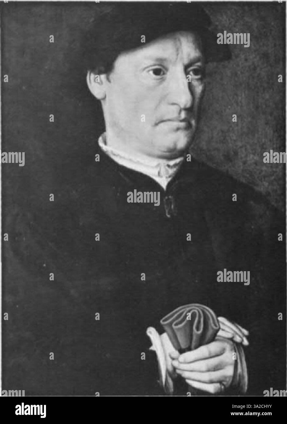 La peinture d’Ysenbrant datant de la période maniériste d’Anvers est caractérisée par des figures allongées, une représentation détaillée de l’iconographie religieuse et une composition formelle. Banque D'Images