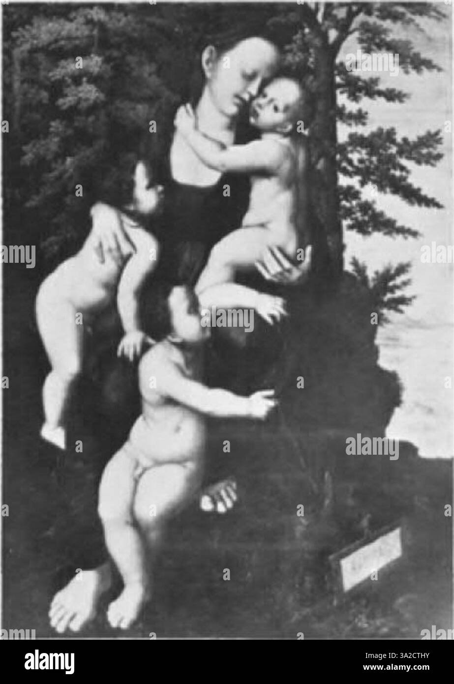 Cette œuvre d'Ysenbrant présente les éléments de signature du maniérisme anversois, tels que des formes allongées et des détails complexes, avec un accent sur le symbolisme religieux et l'iconographie. Banque D'Images