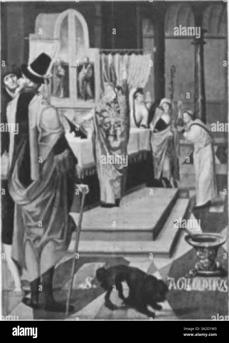Une œuvre d'Adriaen Ysenbrant de la période maniériste d'Anvers, connue pour ses compositions dynamiques et l'utilisation vibrante de la couleur dans les scènes religieuses. Banque D'Images