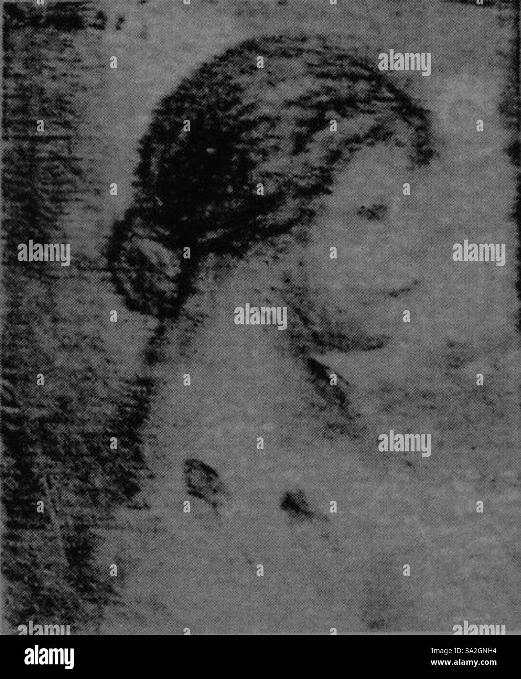 Cette peinture de Renoir met l’accent sur un moment serein, capturé dans un cadre extérieur doux. L’utilisation de la lumière et de la couleur crée une atmosphère paisible, mettant en valeur la technique de coup de pinceau caractéristique de Renoir. Banque D'Images