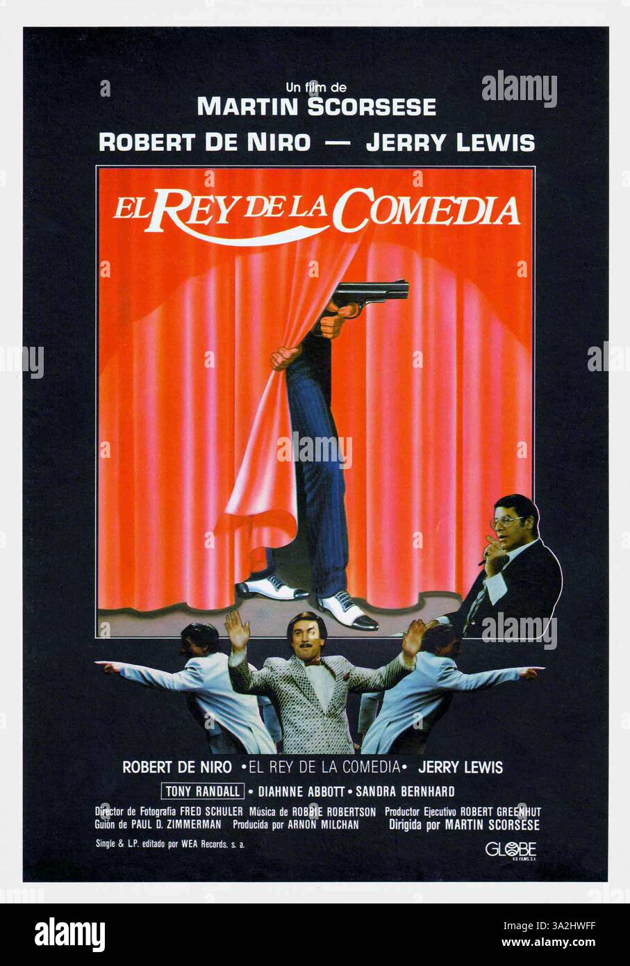 LE ROI DE LA COMÉDIE (1982), RÉALISÉ PAR MARTIN SCORSESE. Crédit : 20TH CENTURY FOX / album Banque D'Images