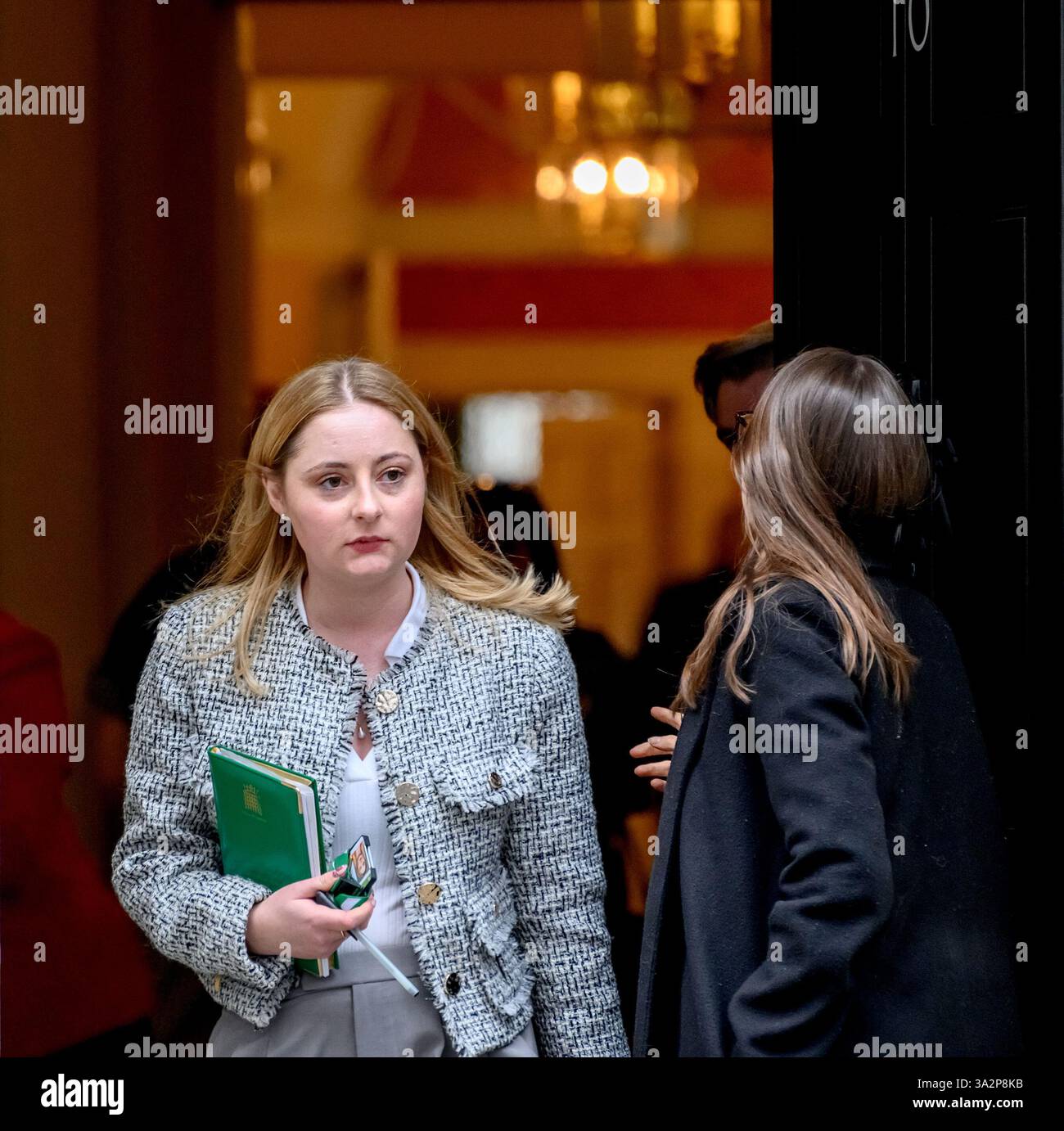 Gen Kitchen MP (Wellingborough et Rushden) - whip adjoint du gouvernement - à Downing Street pour une réunion au sujet des compressions imminentes dans le système de prestations, Banque D'Images