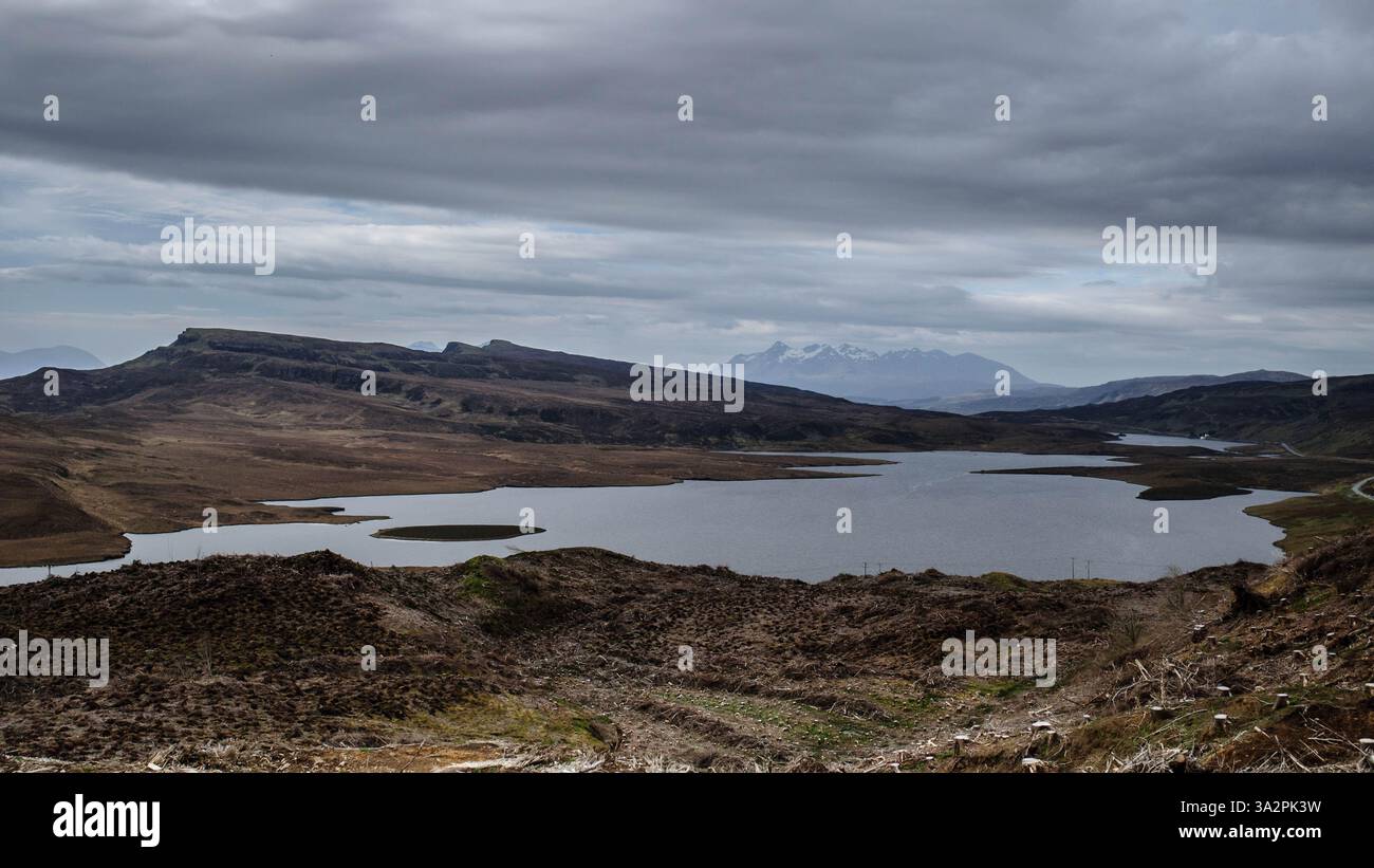 Paysages de l'île de Skye Banque D'Images