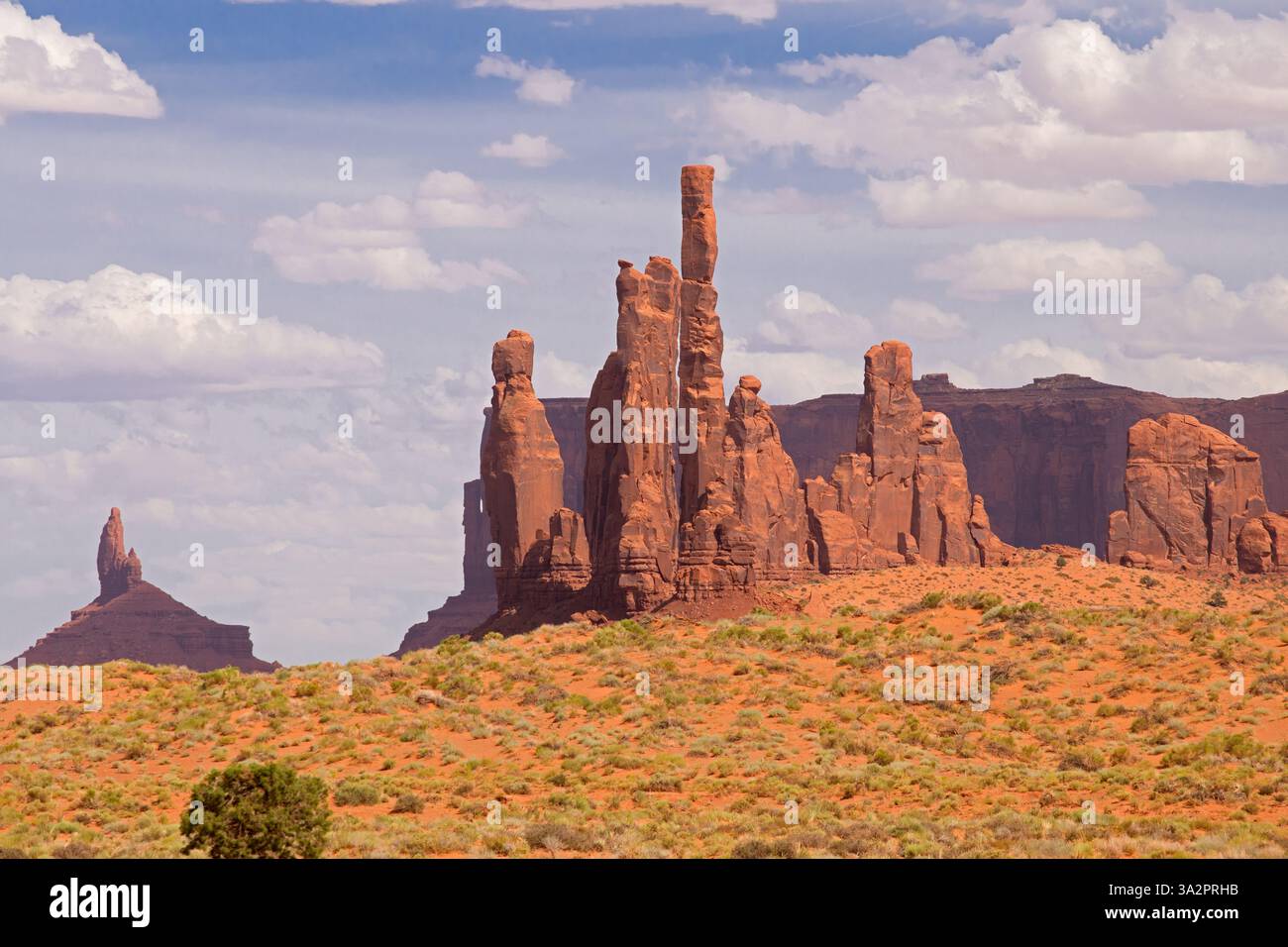 Le Totem Banque D'Images