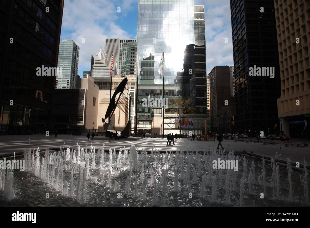 Marina City - State Street - Chicago, il Banque D'Images