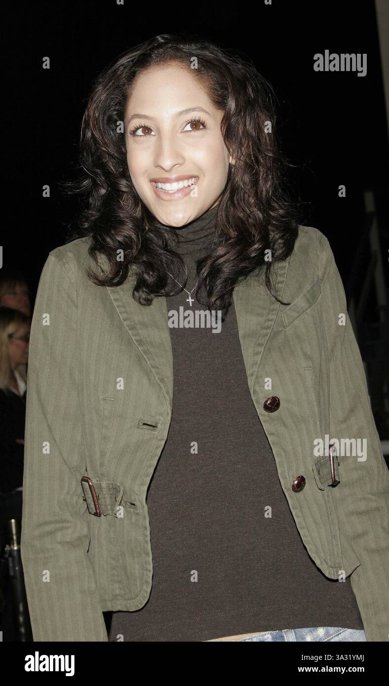 24 janvier 2005 - Los Angeles, CALIFORNIE, États-Unis - CHRISTEL KHALIL -. HIDE AND SEEK - PREMIÈRE MONDIALE -. ZANUCK THEATRE, TWENTIETH CENTURY FOX, LOS ANGELES, CA -.01-24-2005 -. NINA PROMMER/ 2005.K41188NP(crédit image : © Globe photos/ZUMAPRESS.com) Banque D'Images
