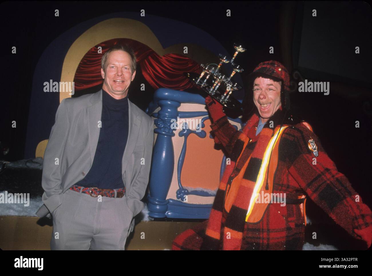 BILL IRWIN.Dr. Seuss maintenant le Grinch Stole Christmas Celebration premiere at Armory , New York 2000.k17981kj.(Image Crédit : © Kelly Jordan/Photos/ZUMAPRESS.com) Globe Banque D'Images