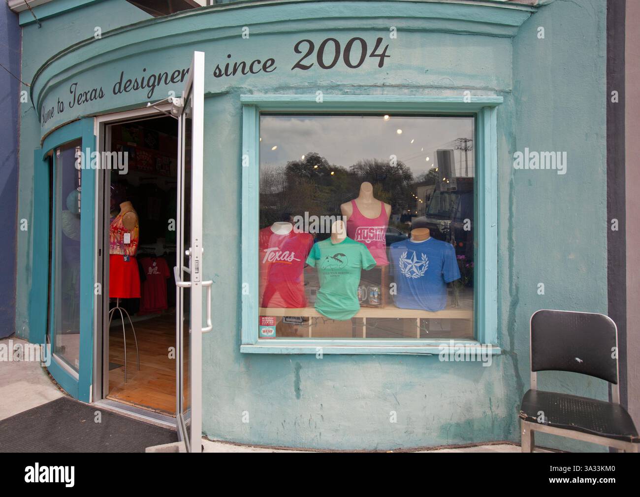 Boutiques à Austin, Texas Banque D'Images