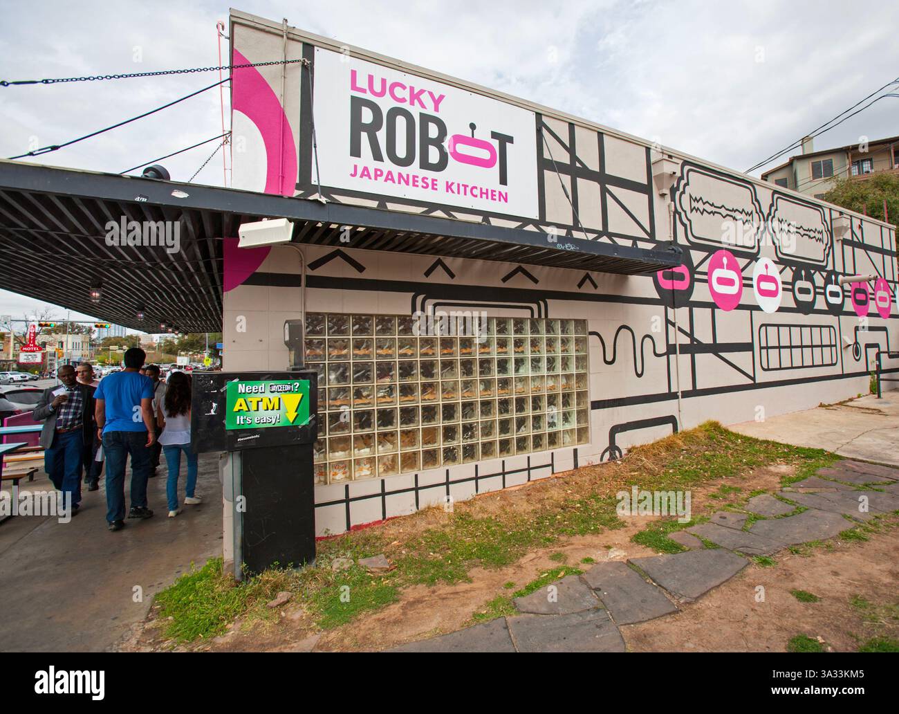 Boutiques à Austin, Texas Banque D'Images