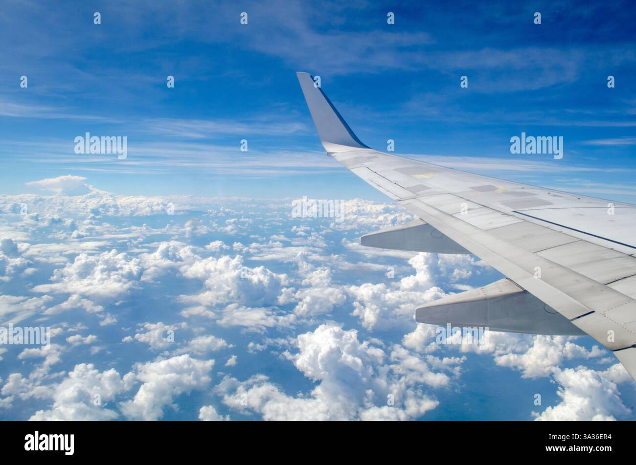 Des vues aériennes qui inspirent Travel and Adventure Travel Getaway and Holiday concept. Banque D'Images