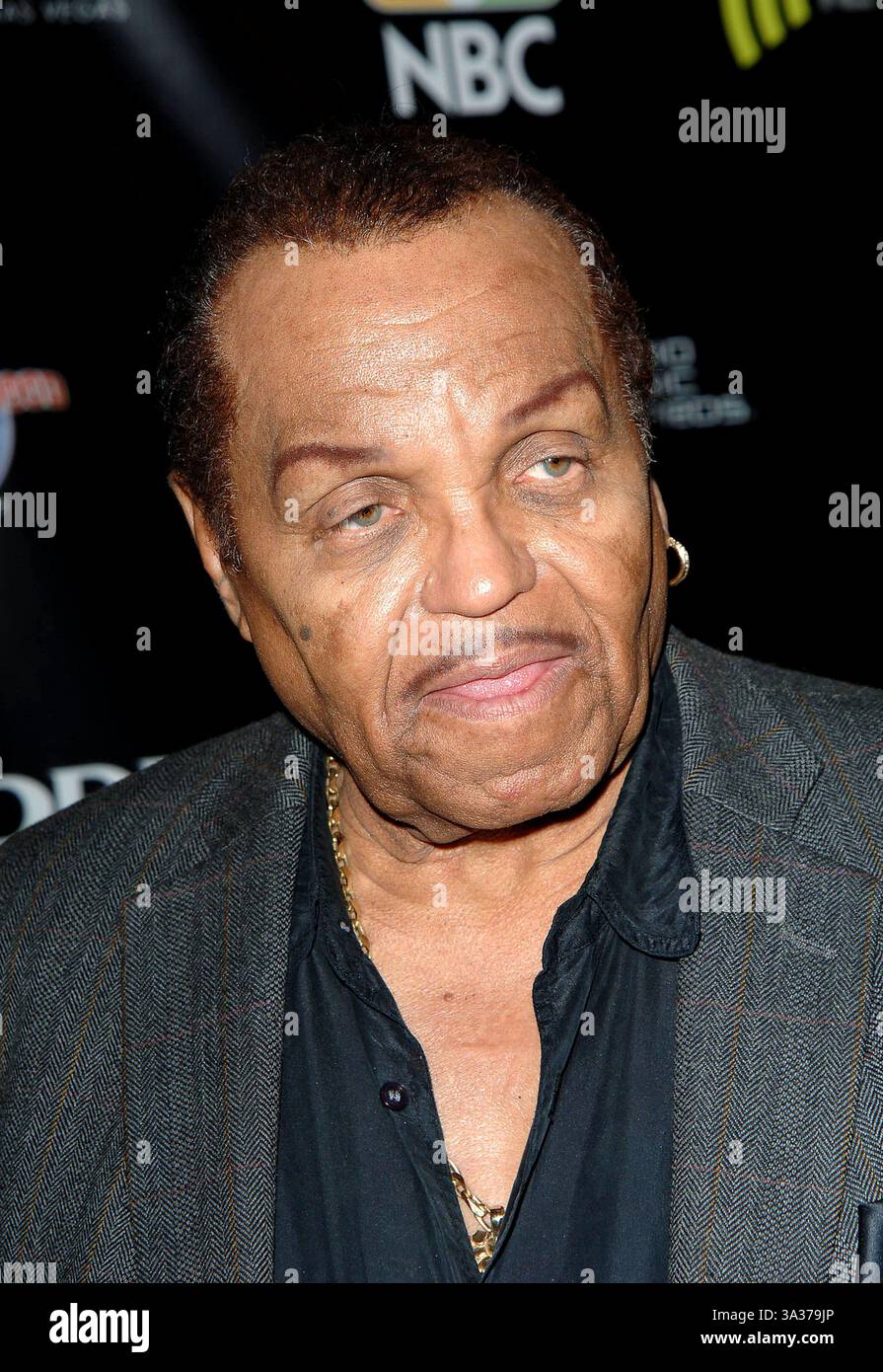 20 déc., 2005 - Las Vegas, Nevada, USA - K46073FB.2005 RADIO MUSIC AWARD LES ARRIVÉES À L'ALADDIN.HOTEL AND CASINO LAS VEGAS, NEVADA..12/19/2005. BARRETT FITZROY / 2005.JOE JACKSON(Image Crédit : © Globe Photos/ZUMAPRESS.com) Banque D'Images