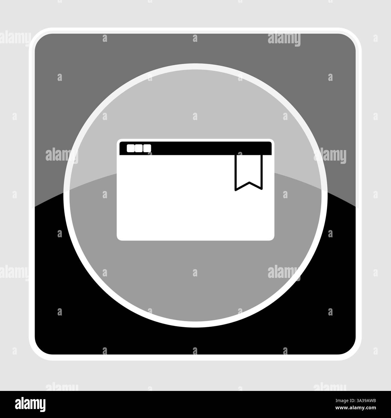 Icône de signet, icône intelligente pour l'interface utilisateur ux, nouvelle icône moderne, icône modifiable pour le projet, fichier d'illustration vectorielle, icône populaire isolé. Illustration de Vecteur