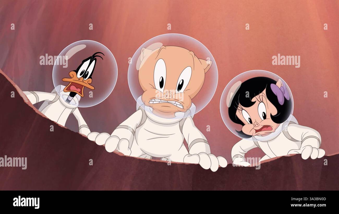 JOUR OÙ LA TERRE EXPLOSE, LE FILM : A LOONEY TUNES (2024), RÉALISÉ PAR PETER BROWNGARDT. Crédit : WARNER BROS. ANIMATION / album Banque D'Images