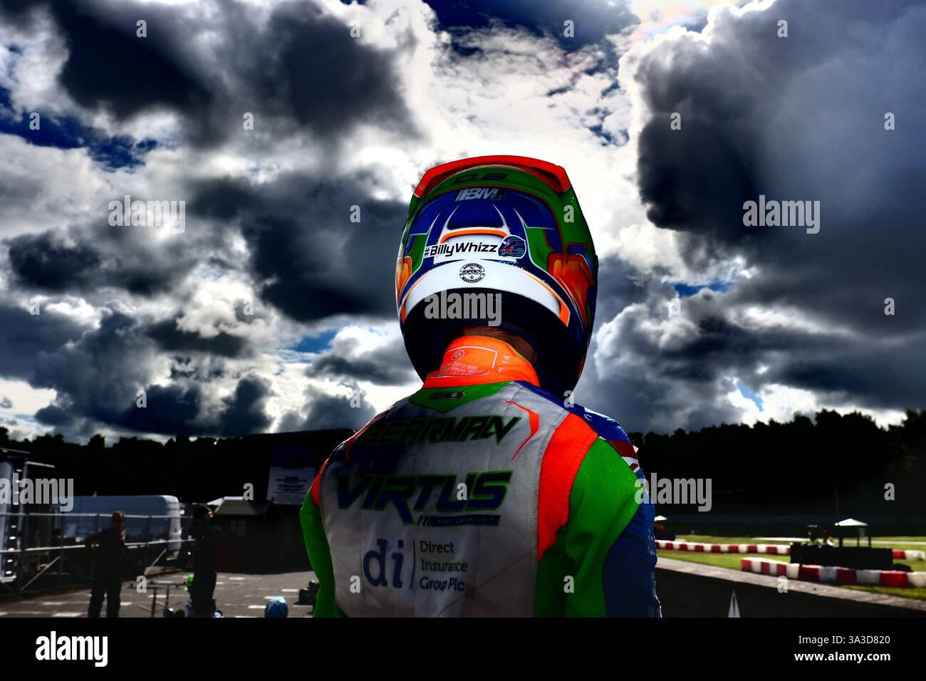 Oliver Bearman est un pilote automobile britannique qui participe en formule 1 pour l'écurie MoneyGram Haas F1 Team. Banque D'Images