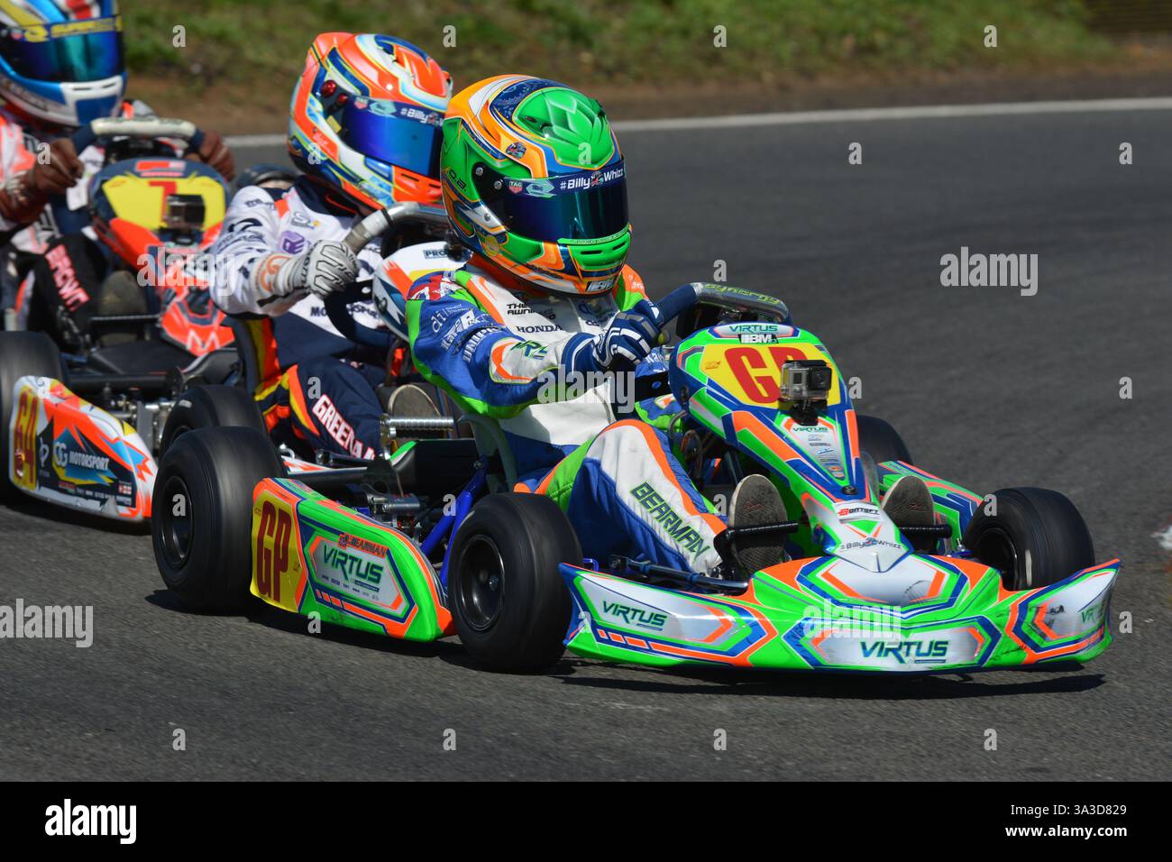 Oliver Bearman est un pilote automobile britannique qui participe en formule 1 pour l'écurie MoneyGram Haas F1 Team. Banque D'Images