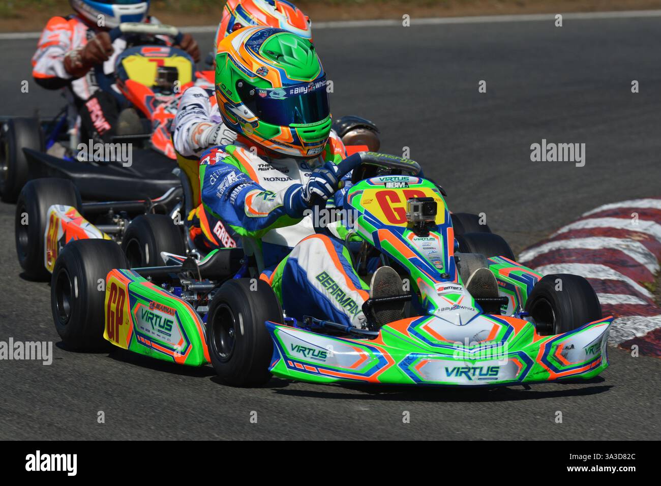 Oliver Bearman est un pilote automobile britannique qui participe en formule 1 pour l'écurie MoneyGram Haas F1 Team. Banque D'Images