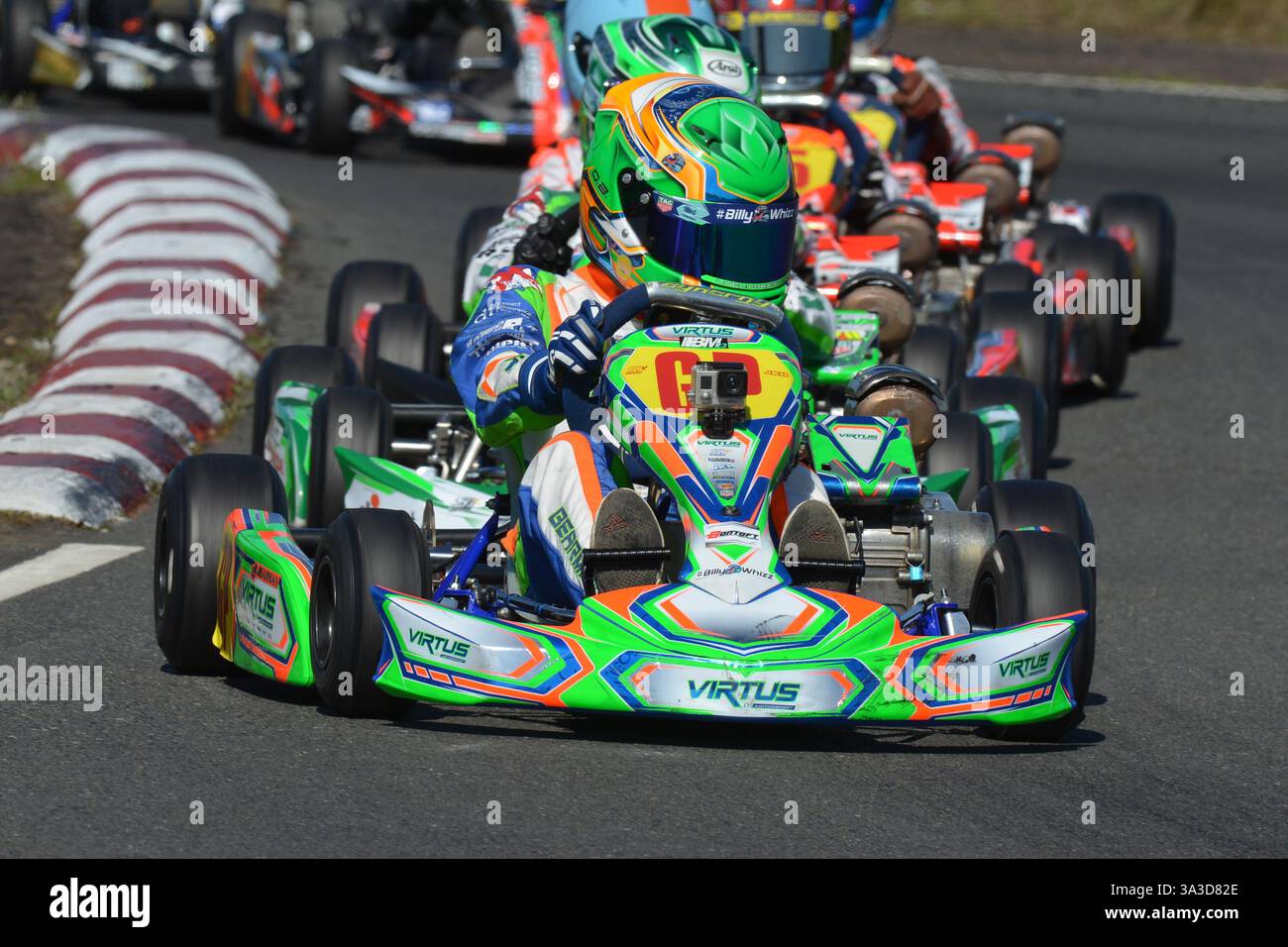 Oliver Bearman est un pilote automobile britannique qui participe en formule 1 pour l'écurie MoneyGram Haas F1 Team. Banque D'Images