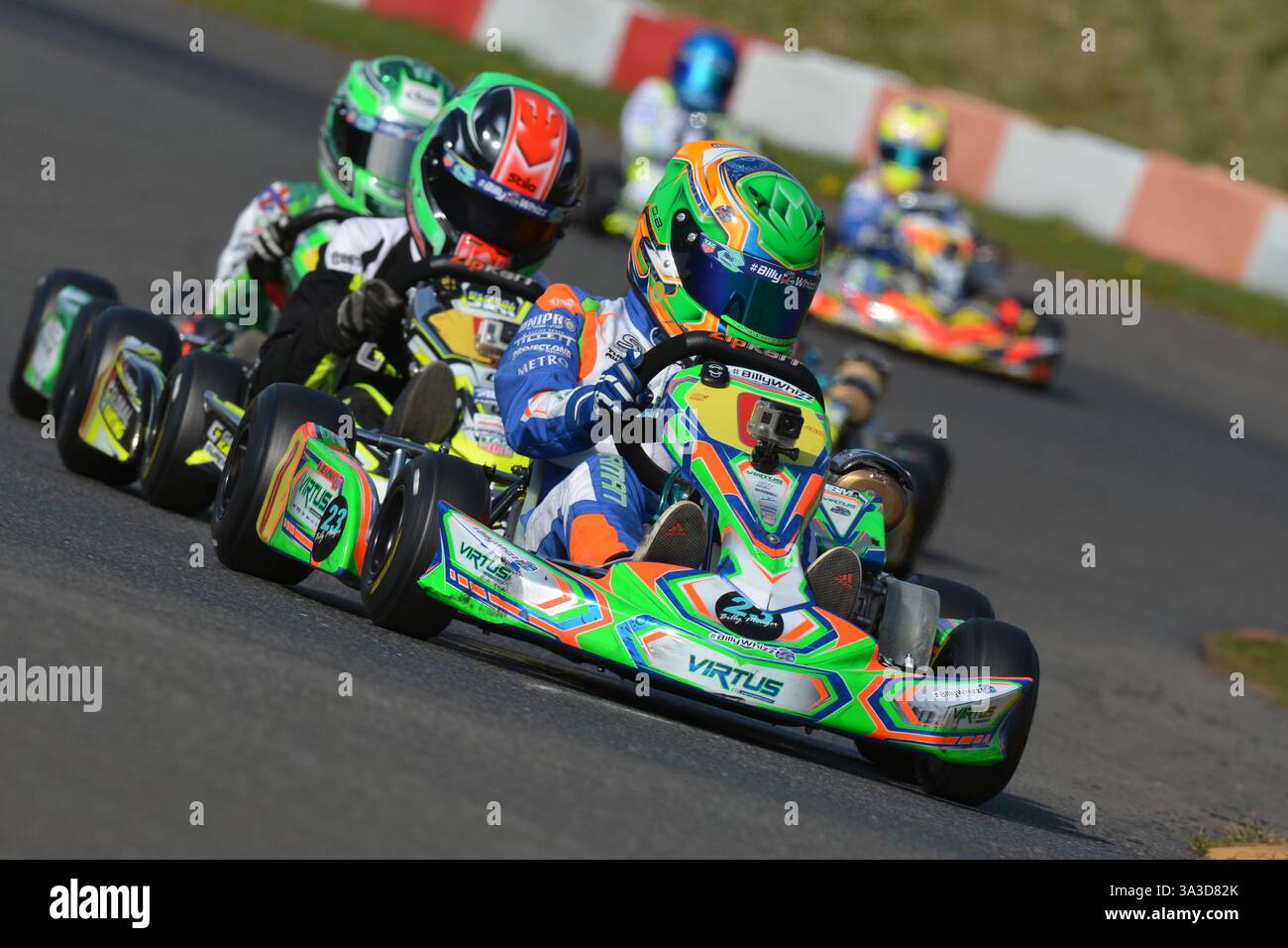 Oliver Bearman est un pilote automobile britannique qui participe en formule 1 pour l'écurie MoneyGram Haas F1 Team. Banque D'Images