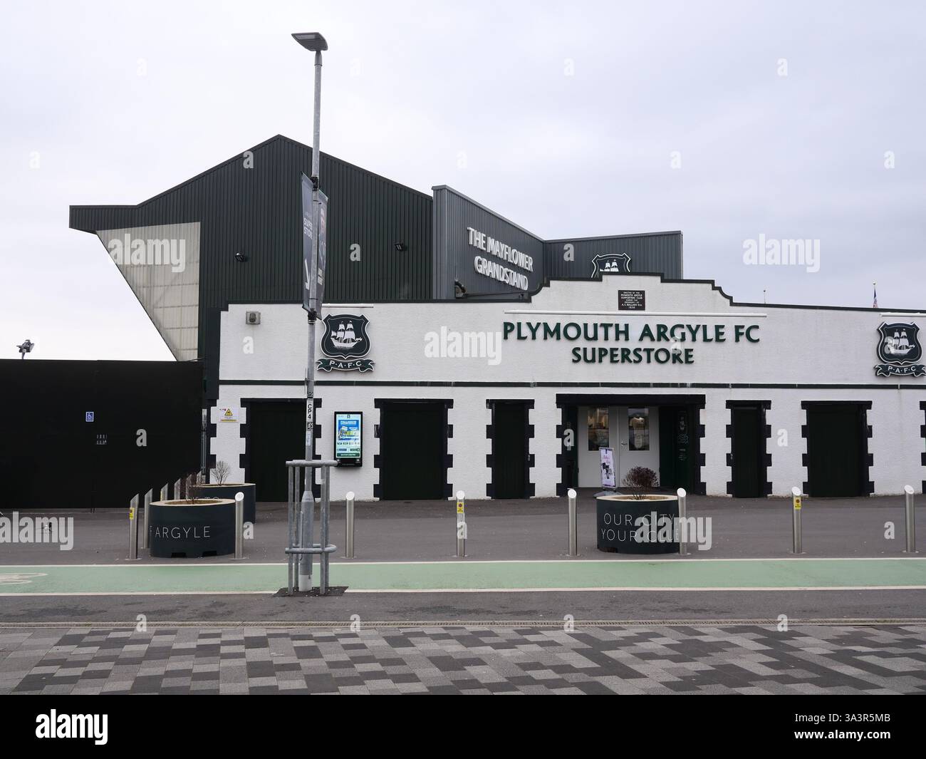 Home Park, Plymouth Argyle FC, Plymouth, Devon Banque D'Images