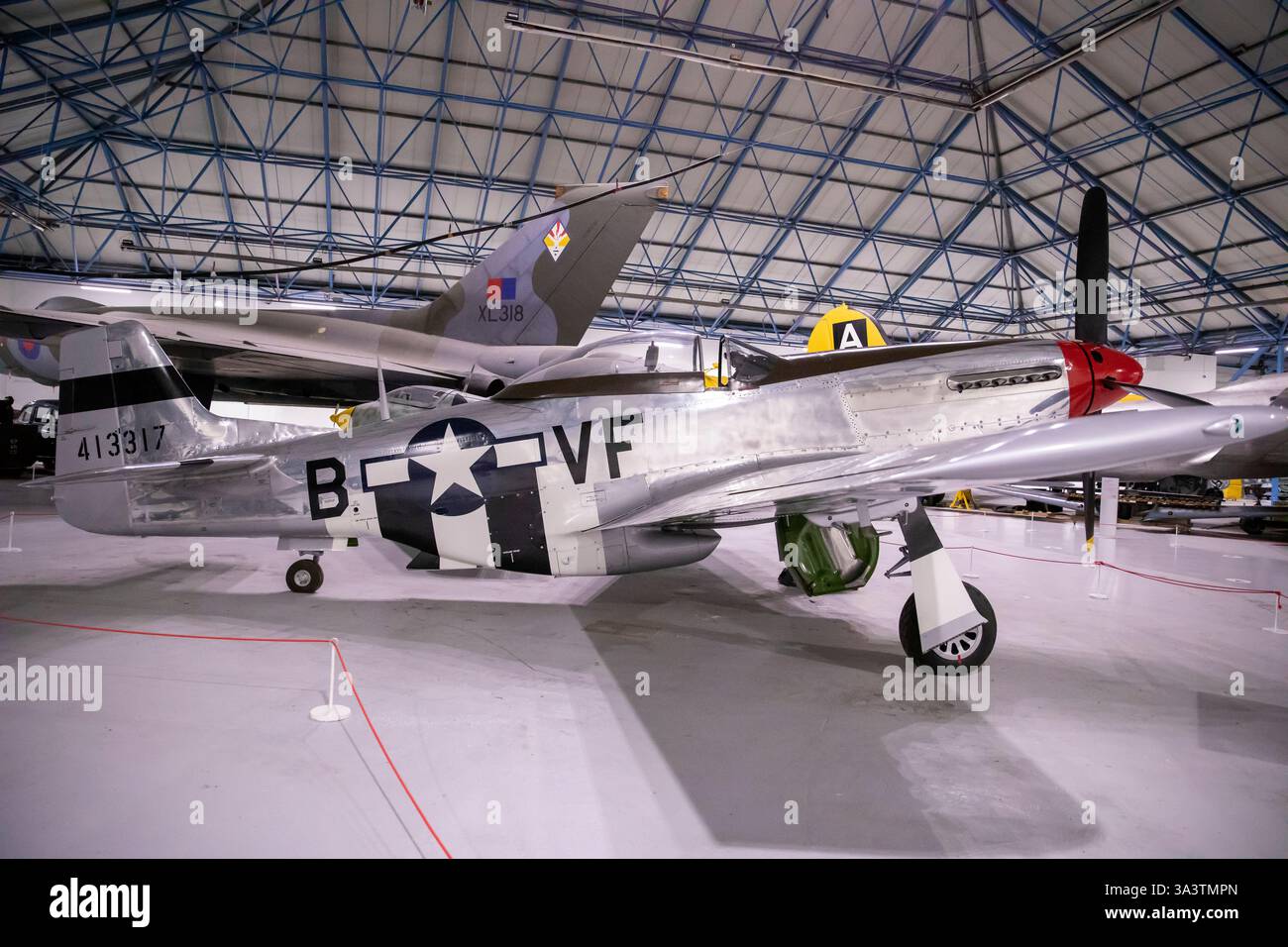 P - 51D Mustang Banque D'Images