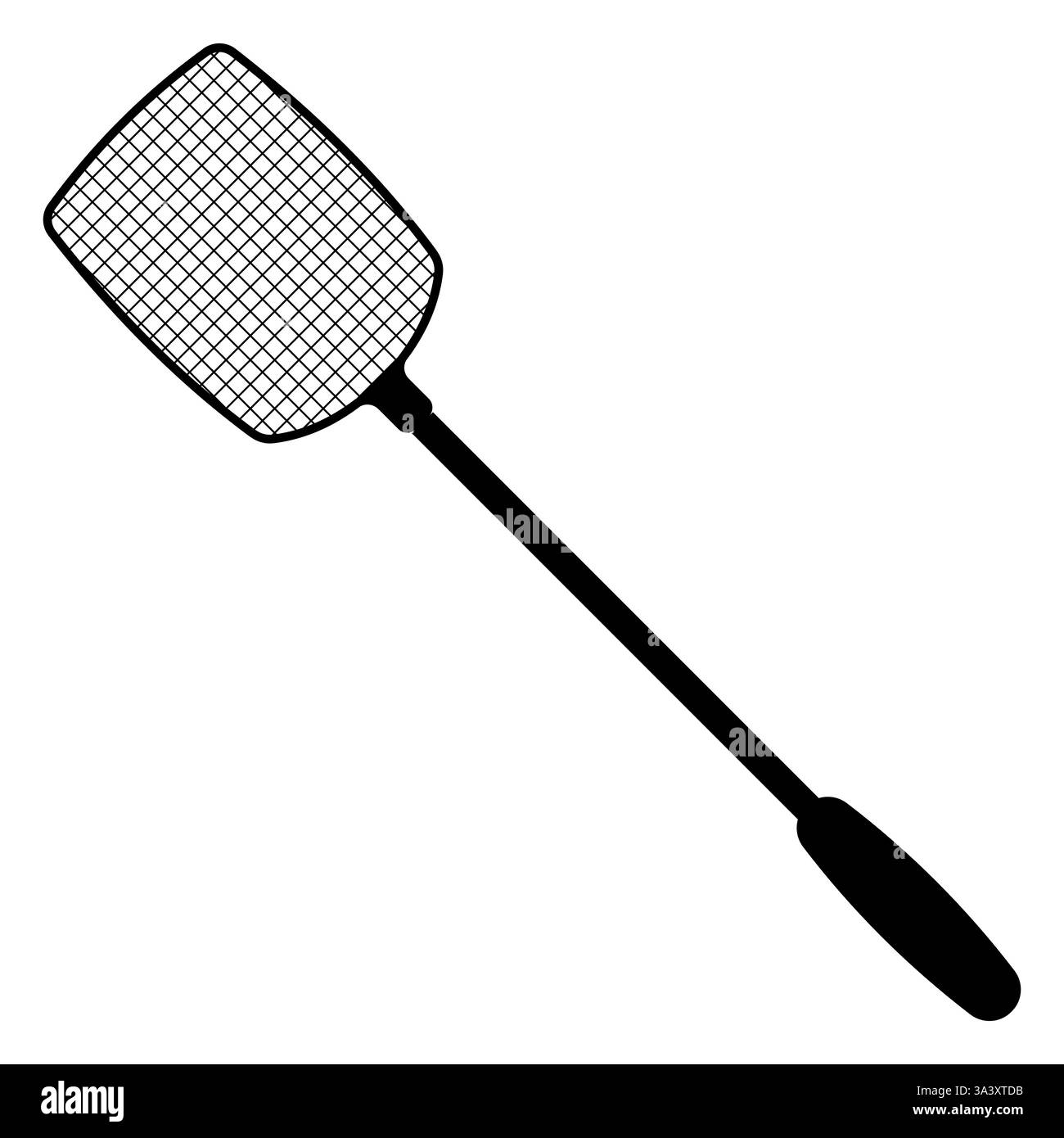Electric Fly Swatter, bataille contre les insectes d'été embêtants Illustration de Vecteur