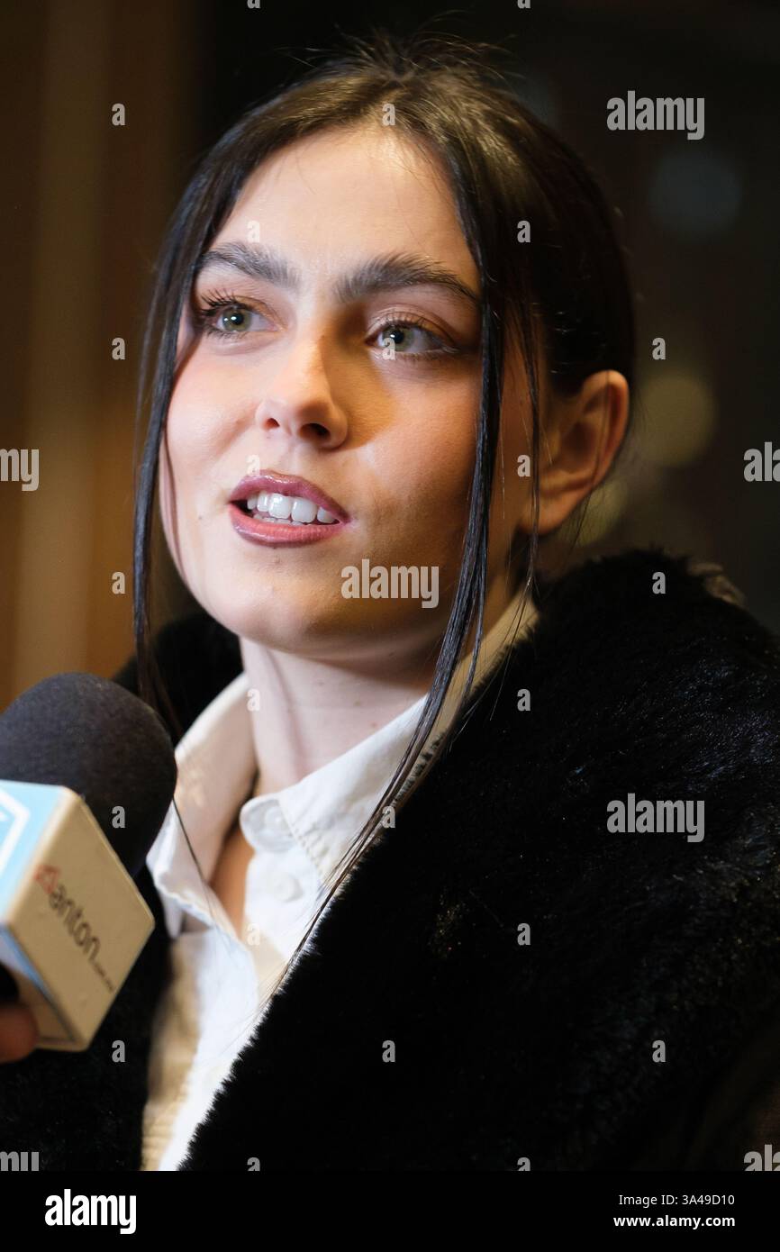 Chiara Oliver assiste aux Madrid Music production Awards le 18 mars 2025 à Madrid, en Espagne Banque D'Images