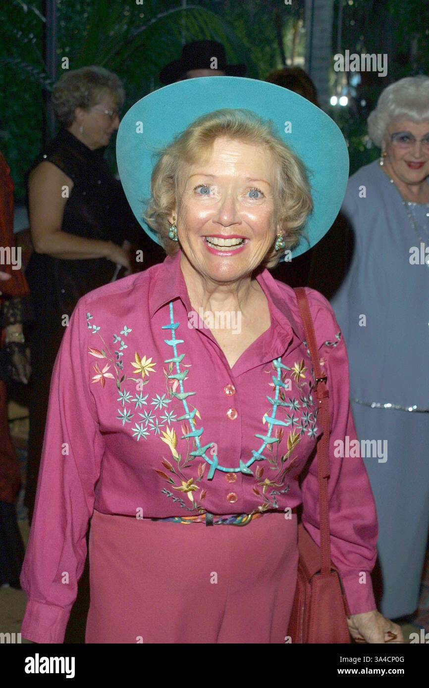 10 août 2002 - K25822-GOLDEN BOOT AWARDS .MERV GRIFFIN'S Beverly Hilton Hotel .Los Angeles, CA 08/10/02. TOM RODRIGUEZ/ 2002..GLORIA(HIVERS Image Crédit : © Globe Photos/ZUMAPRESS.com) Banque D'Images