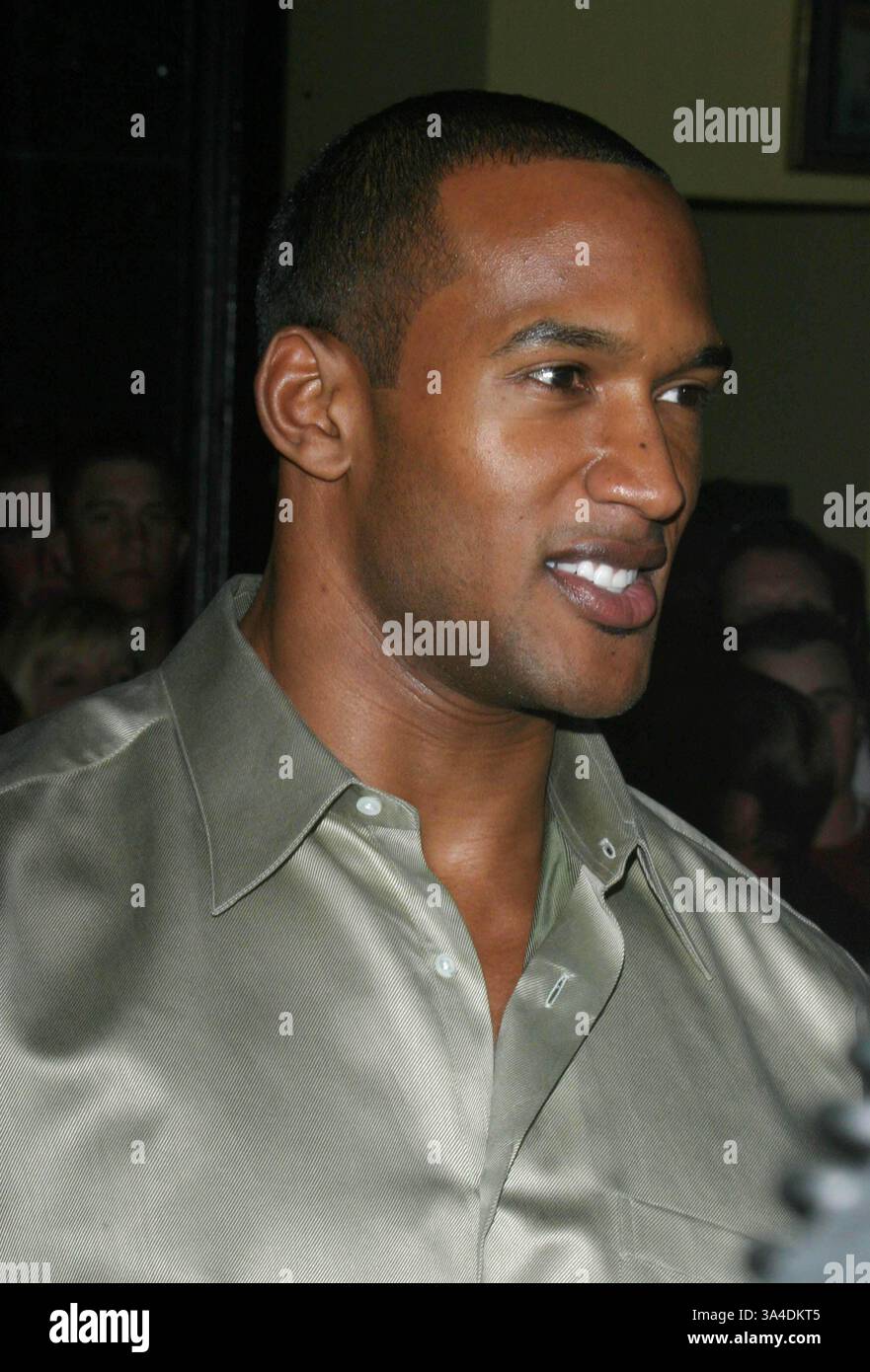 12 MARS 2004 - HOLLYWOOD, CALIFORNIE, ÉTATS-UNIS - K35466TR.THE LADYKILLERS PREMIÈRE MONDIALE AU EL CAPITAN THEATRE, HOLLYWOOD, CALIFORNIE.03/12/04. TOM RODRIGUEZ/ 2004. HENRY SIMMONS. (Crédit image : © Globe photos/ZUMAPRESS.com) Banque D'Images