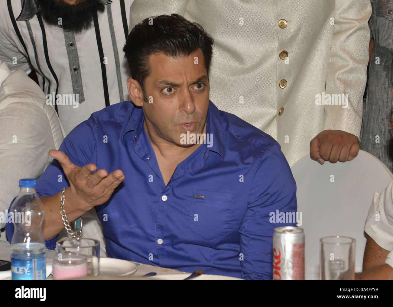 MUMBAI, INDE â€“ JUILLET 06 : Salman Khan à la Fête annuelle de l’iftar du MLA Baba Siddiquiâ€™ à Mumbai. (Photo de Milind Shelte/India Today Group) *** légende locale *** Salman Khan (crédit image : © India Today/ZUMA Wire) Banque D'Images