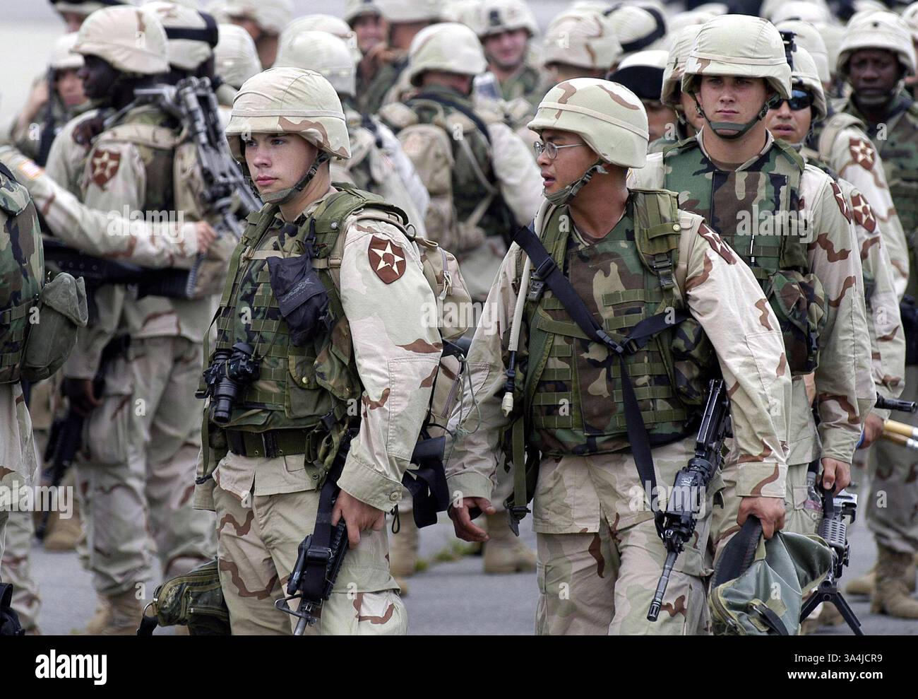 05 août 2004 ; base aérienne d'Osan, Corée du Sud ; équipe de combat de ...