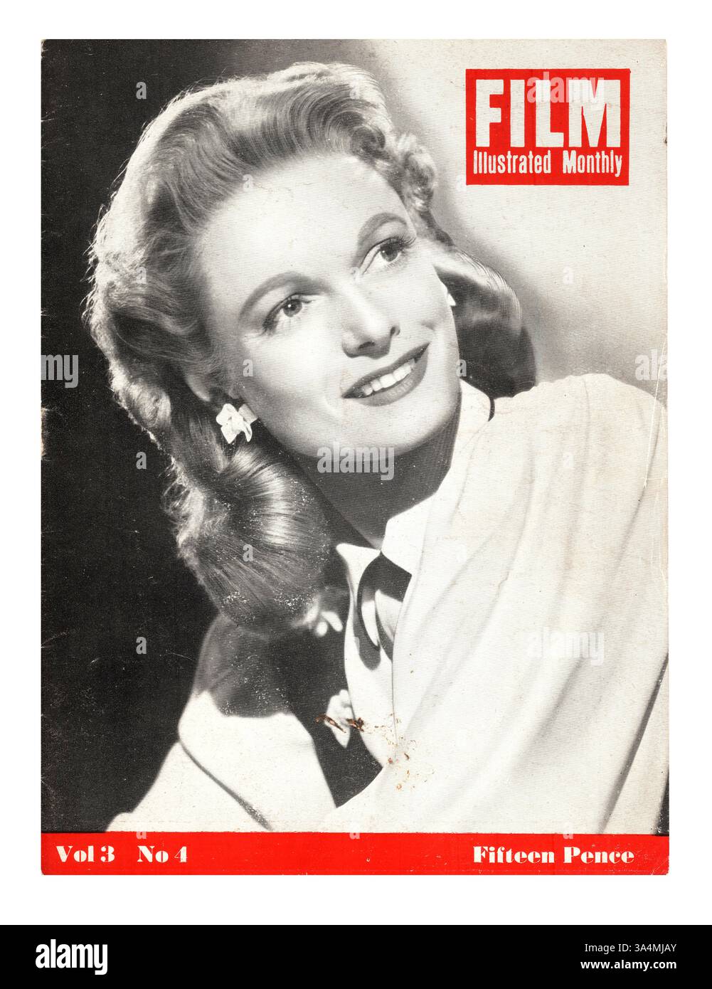 1948 film Illustrated Monthly Actress Anna Neagle Banque D'Images