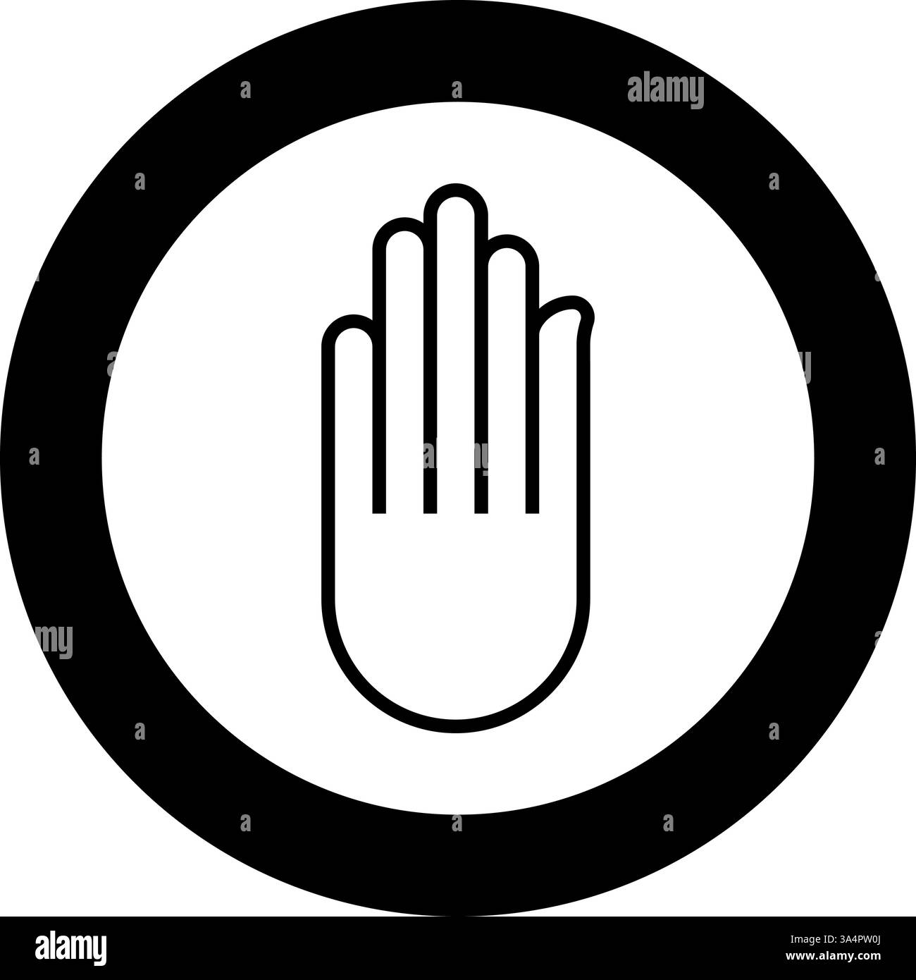 Main Akhimsa Ahimsa bras Jainism Jain religion symbole Dharma Ahinsa icône en cercle rond couleur noire illustration vectorielle image style plein contour Illustration de Vecteur Main Akhimsa Ahimsa bras Jainism Jain religion symbole Dharma Ahinsa icône en cercle rond couleur noire illustration vectorielle image style plein contour Illustration de Vecteur